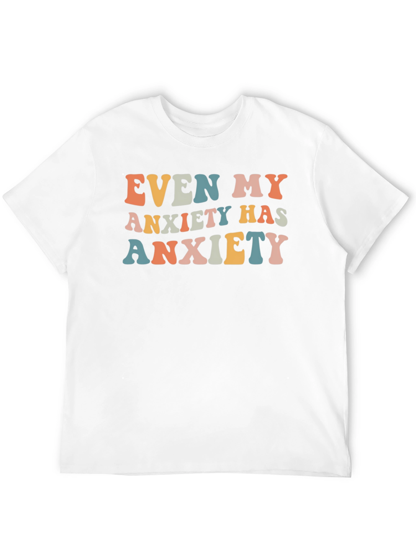 Anxiety Graphic Tee - Unisex Soft Cotton
