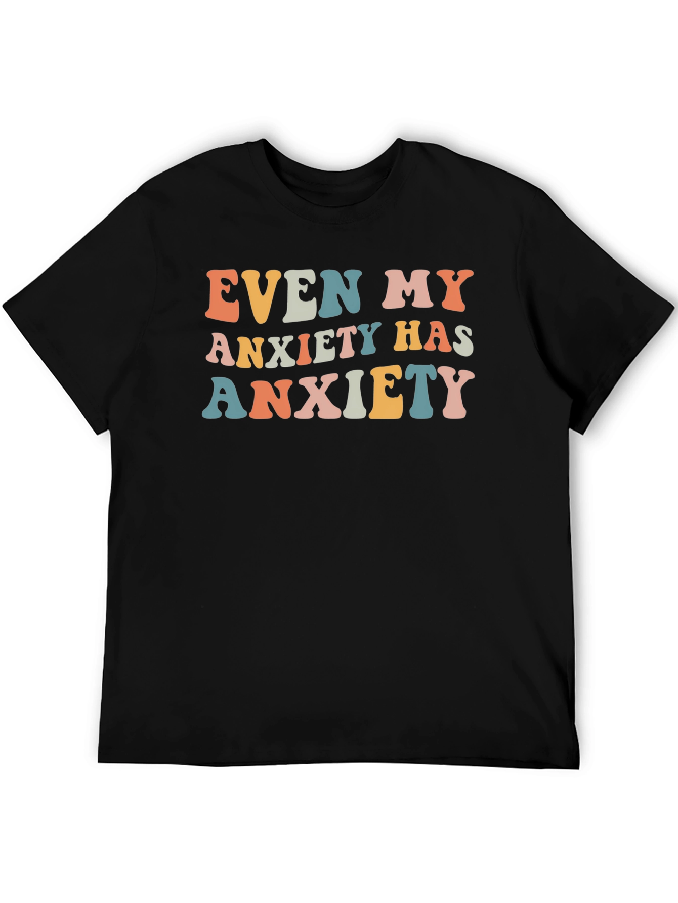 Anxiety Graphic Tee - Unisex Soft Cotton