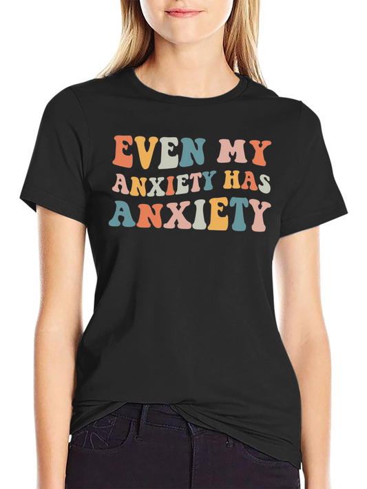 Anxiety Graphic Tee - Unisex Soft Cotton