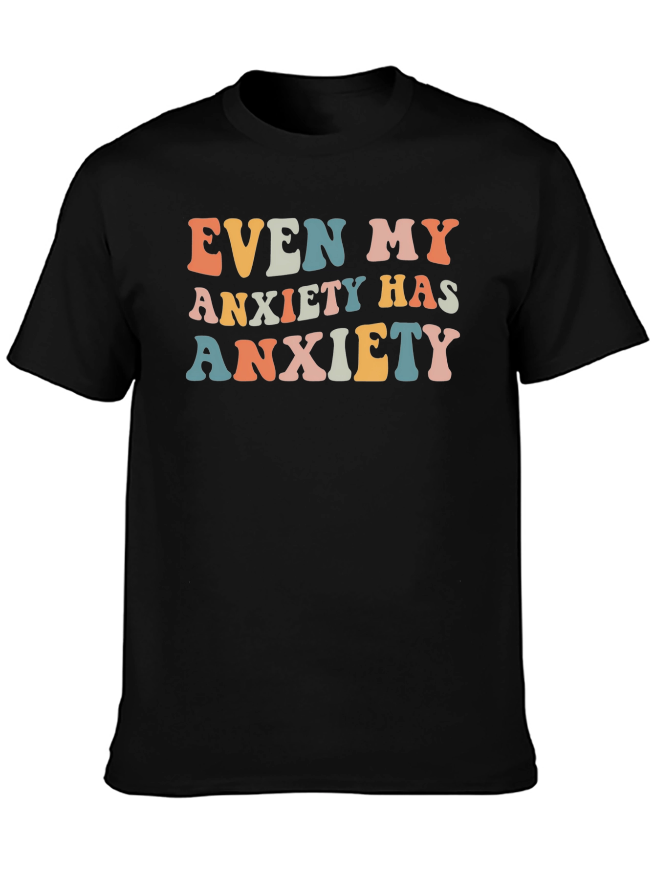 Anxiety Graphic Tee - Unisex Soft Cotton