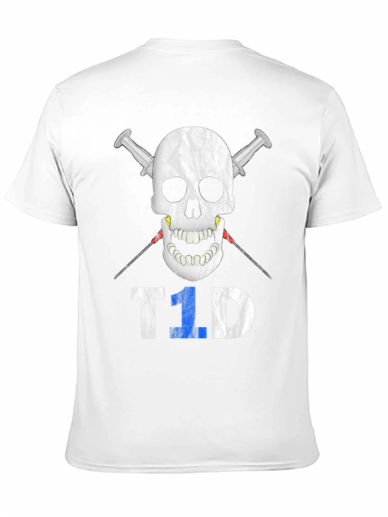T1D Skull & Syringe Awareness T-Shirt