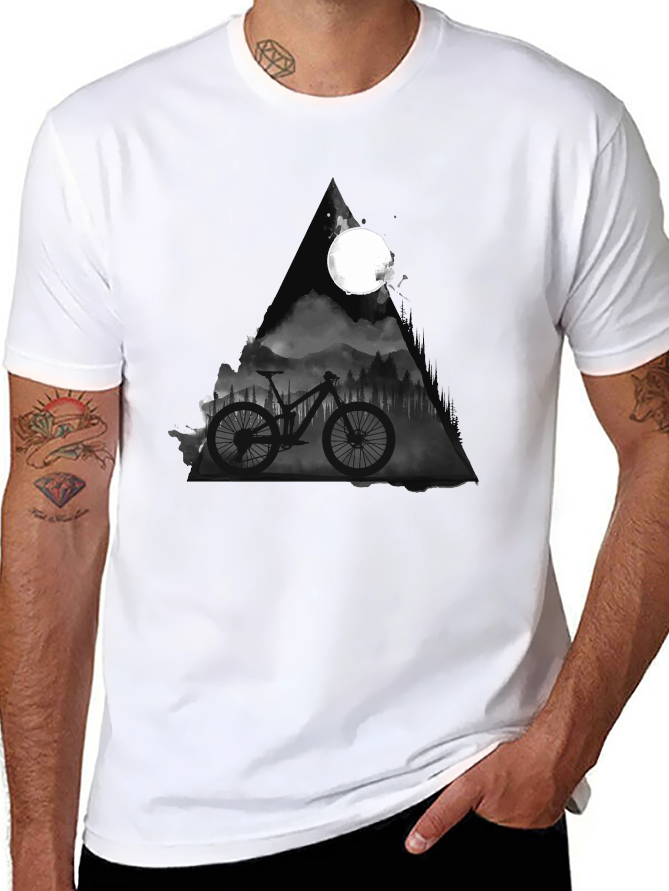 Mountain Bike Graphic Tee - Adventure Awaits!