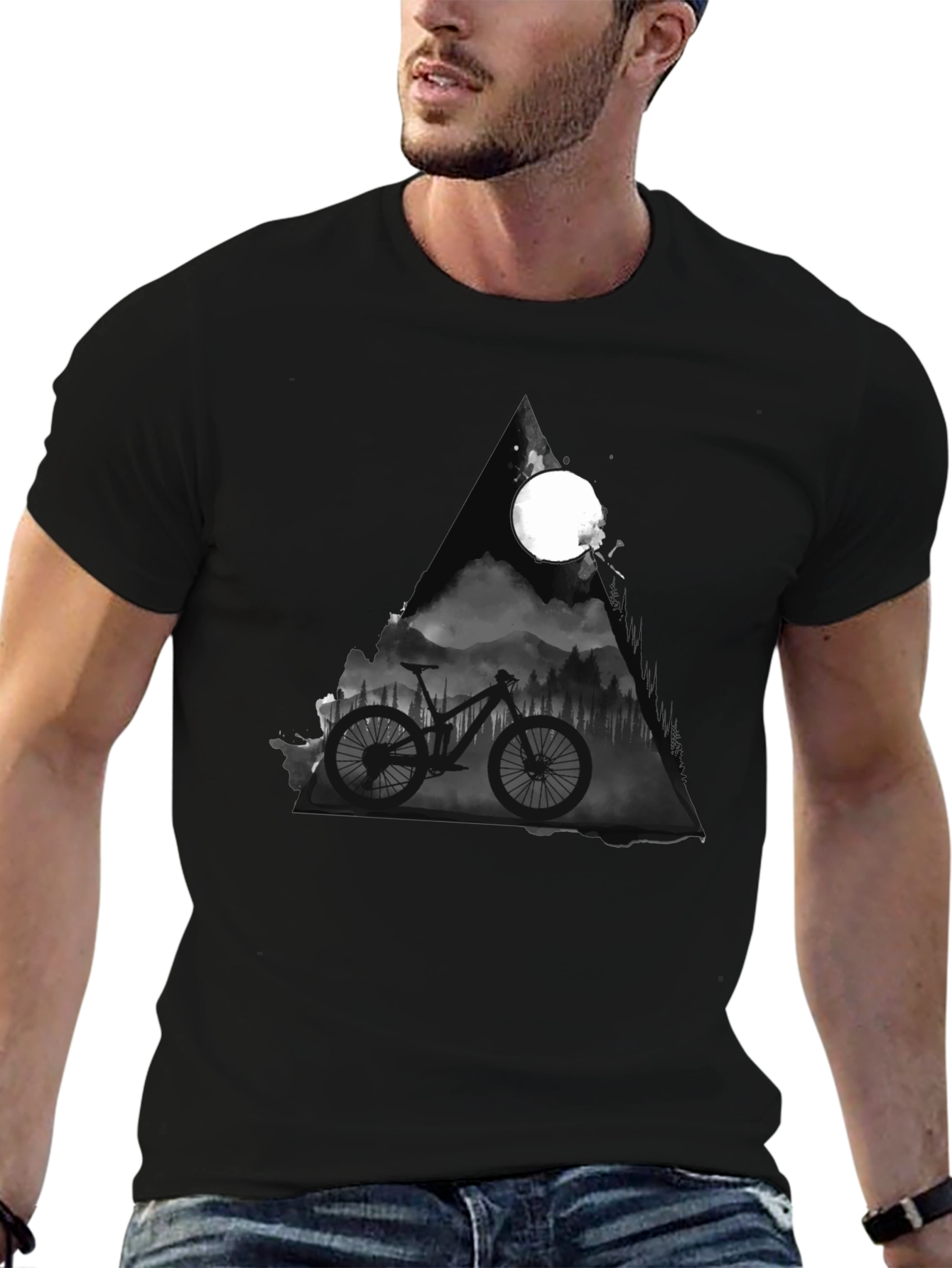 Mountain Bike Graphic Tee - Adventure Awaits!