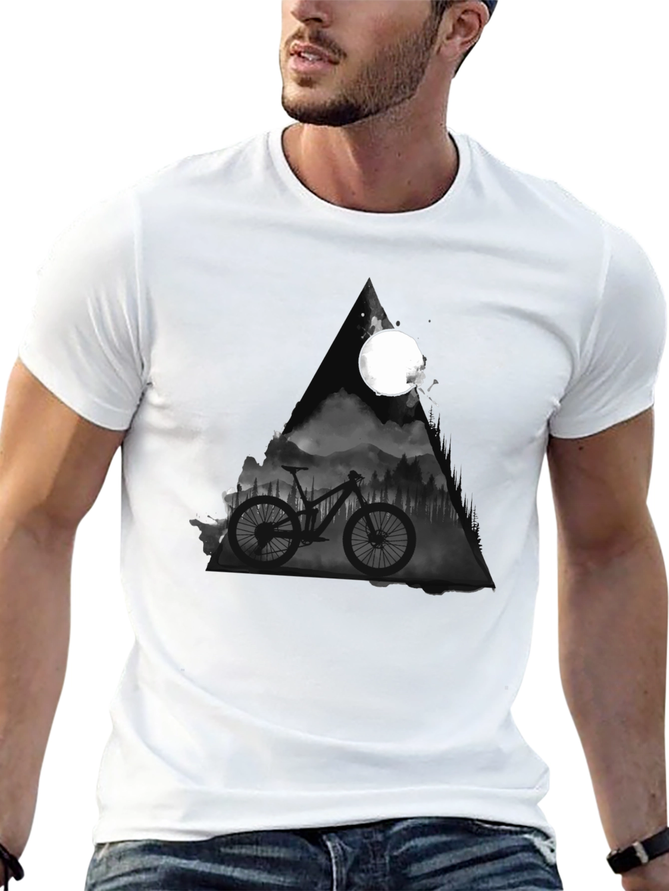 Mountain Bike Graphic Tee - Adventure Awaits!