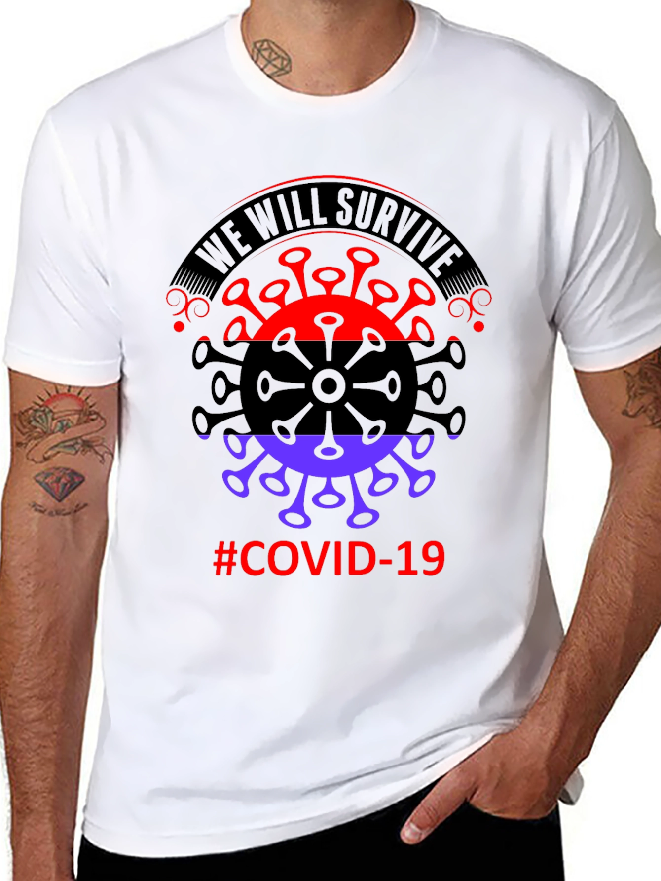 We Will Survive COVID-19 T-Shirt