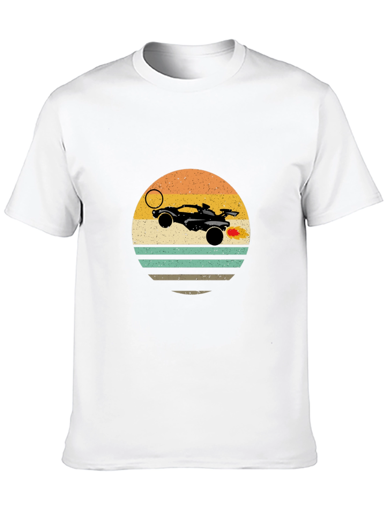 Retro Rocket League Car T-Shirt