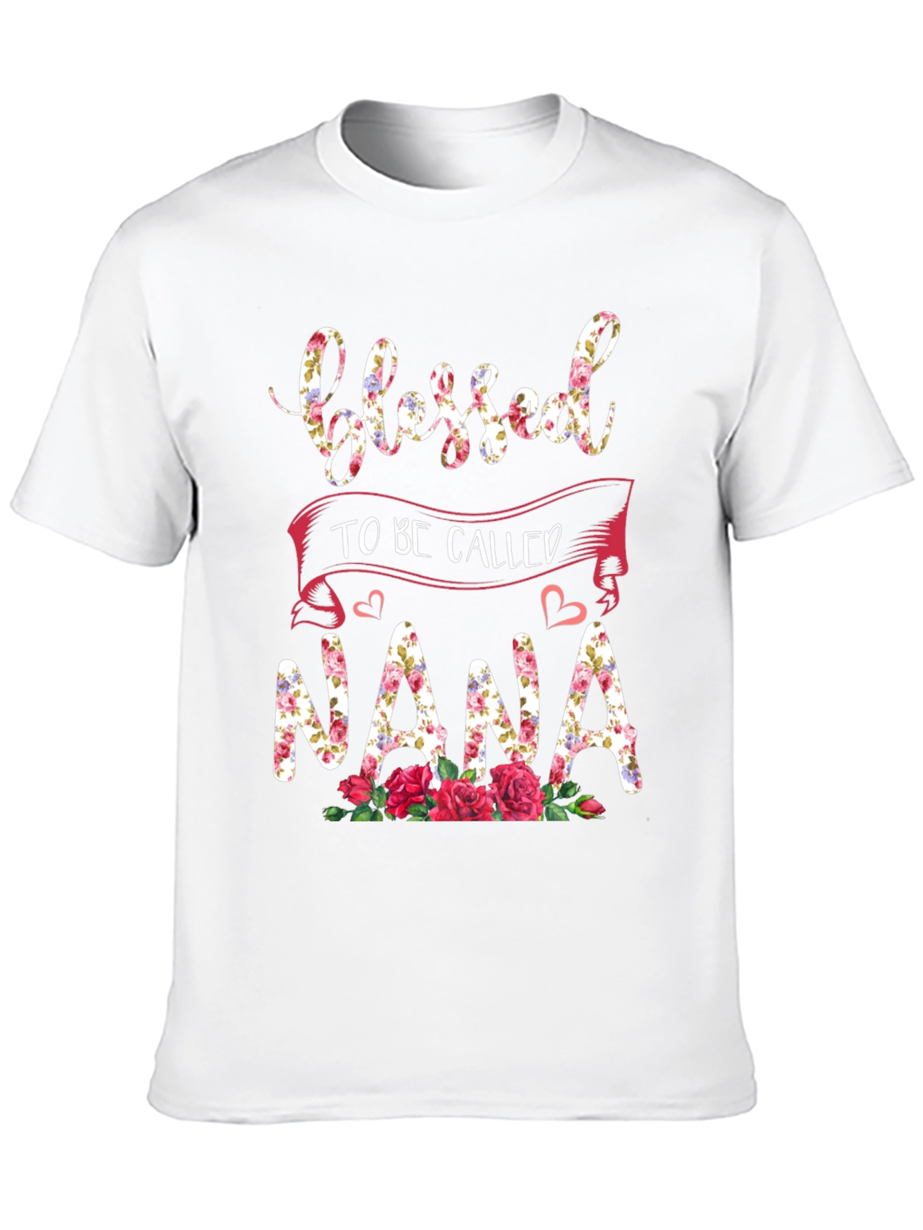 Blessed To Be Called Nana Floral T-Shirt