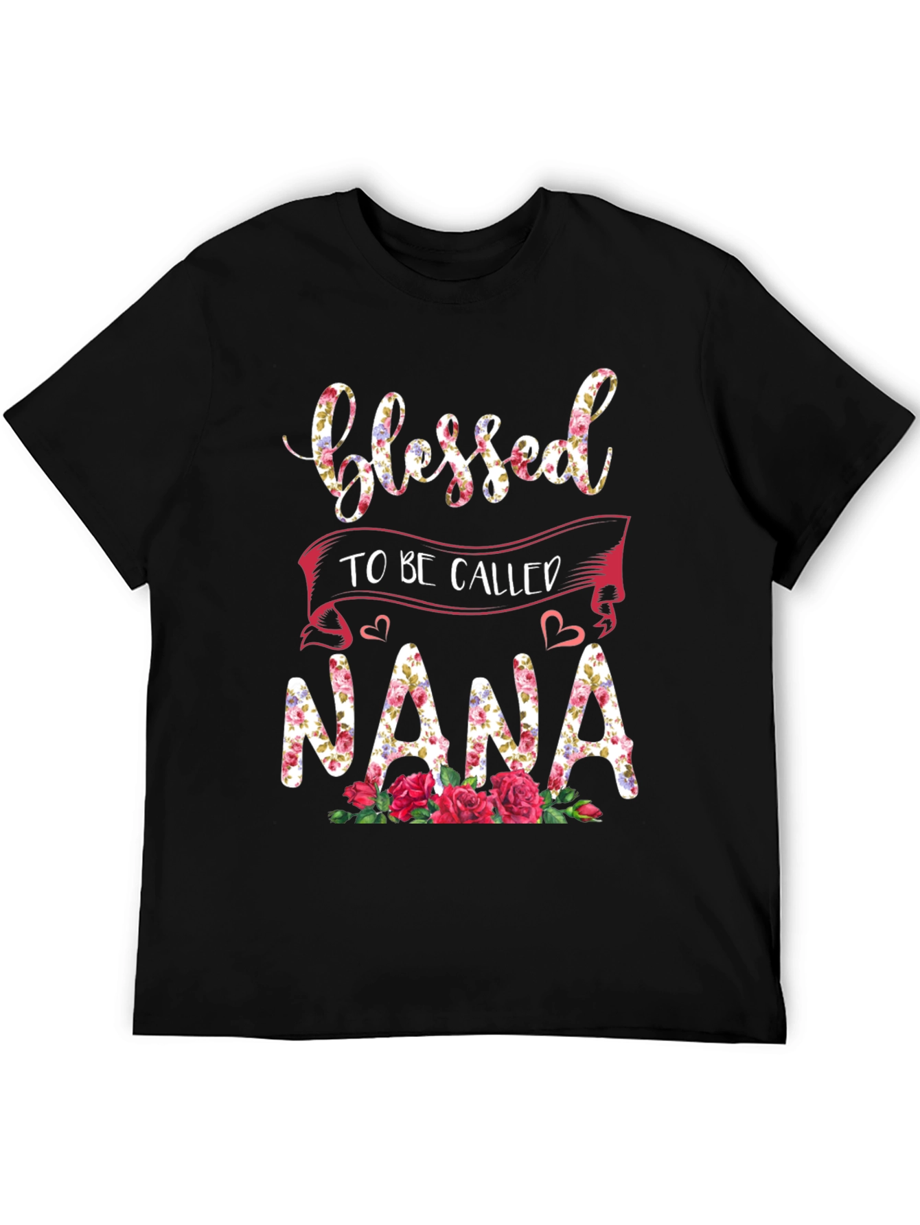 Blessed To Be Called Nana Floral T-Shirt