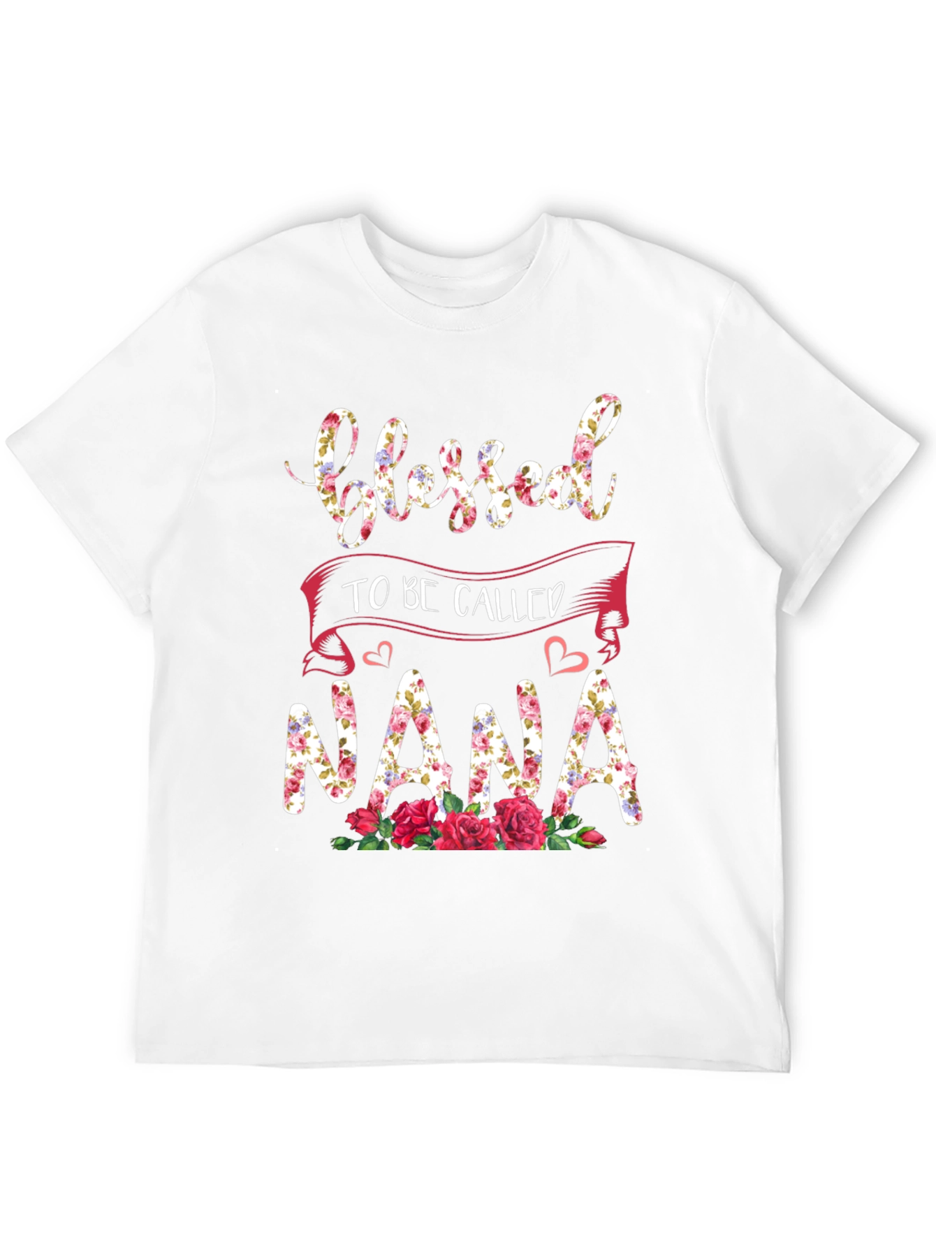 Blessed To Be Called Nana Floral T-Shirt