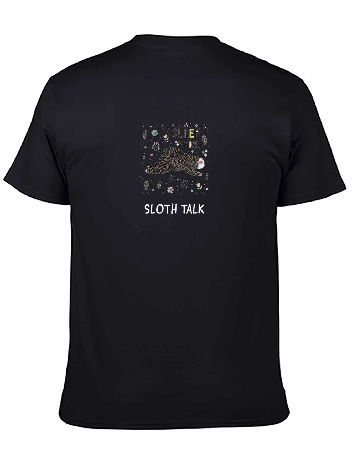 Sloth Talk Graphic Tee - Sleepy Style
