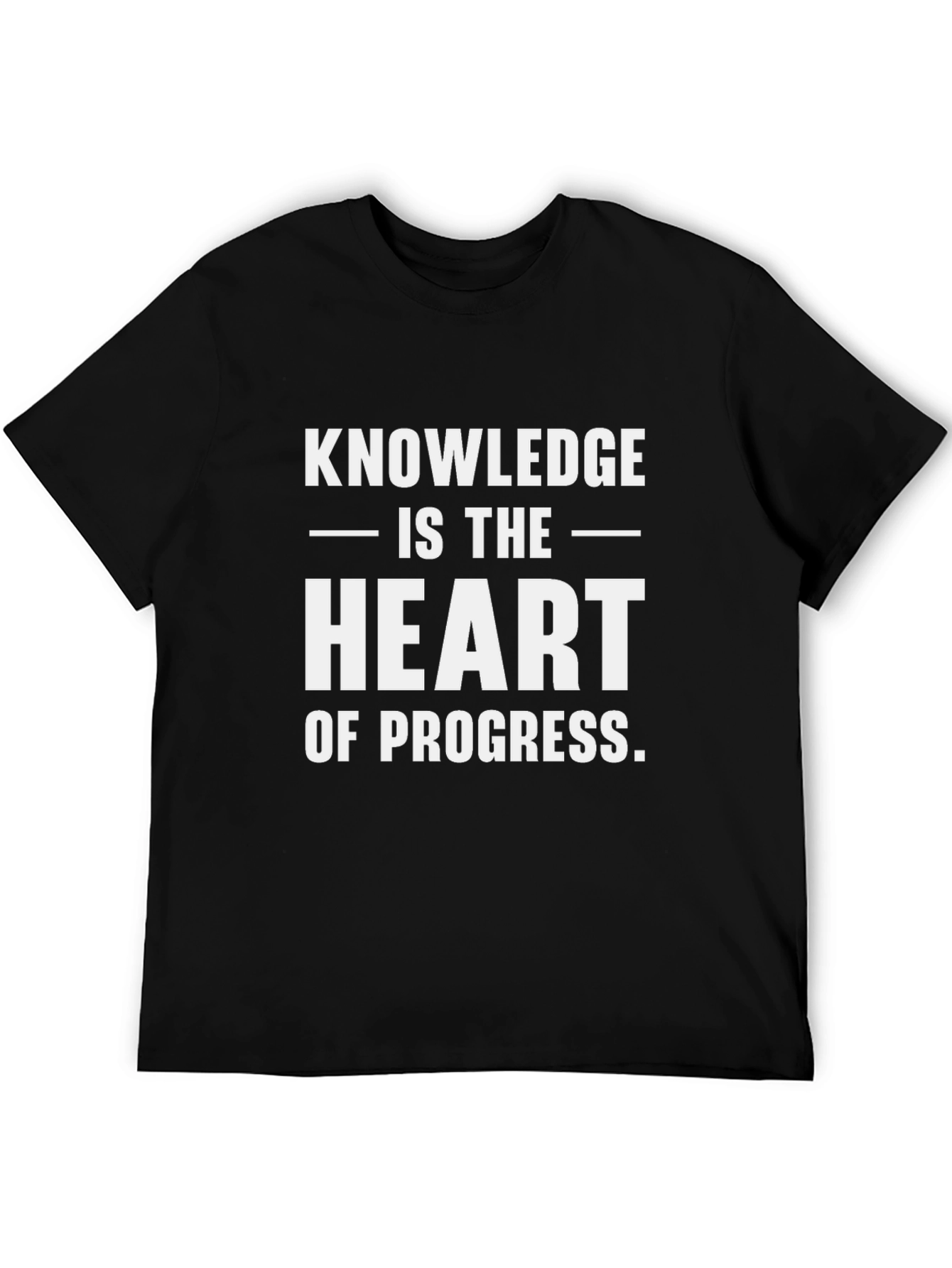 Knowledge is the Heart of Progress T-Shirt