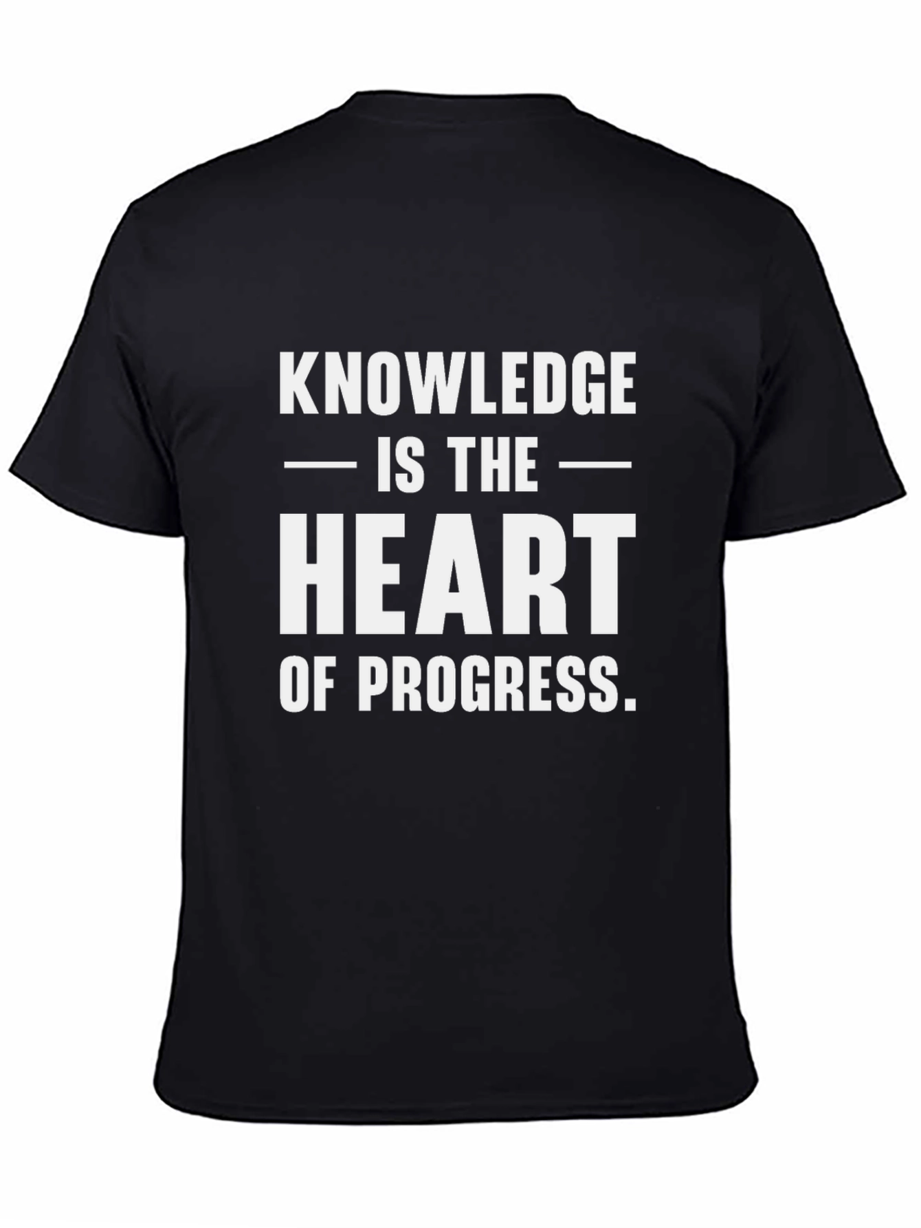 Knowledge is the Heart of Progress T-Shirt