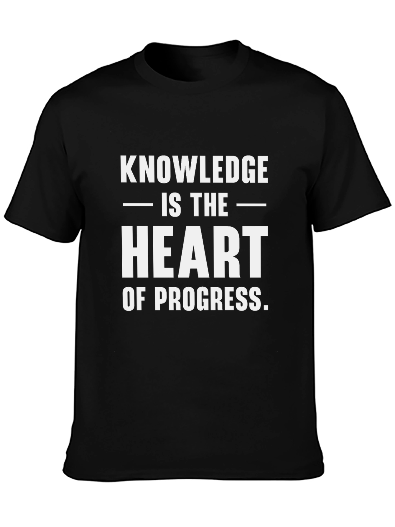 Knowledge is the Heart of Progress T-Shirt