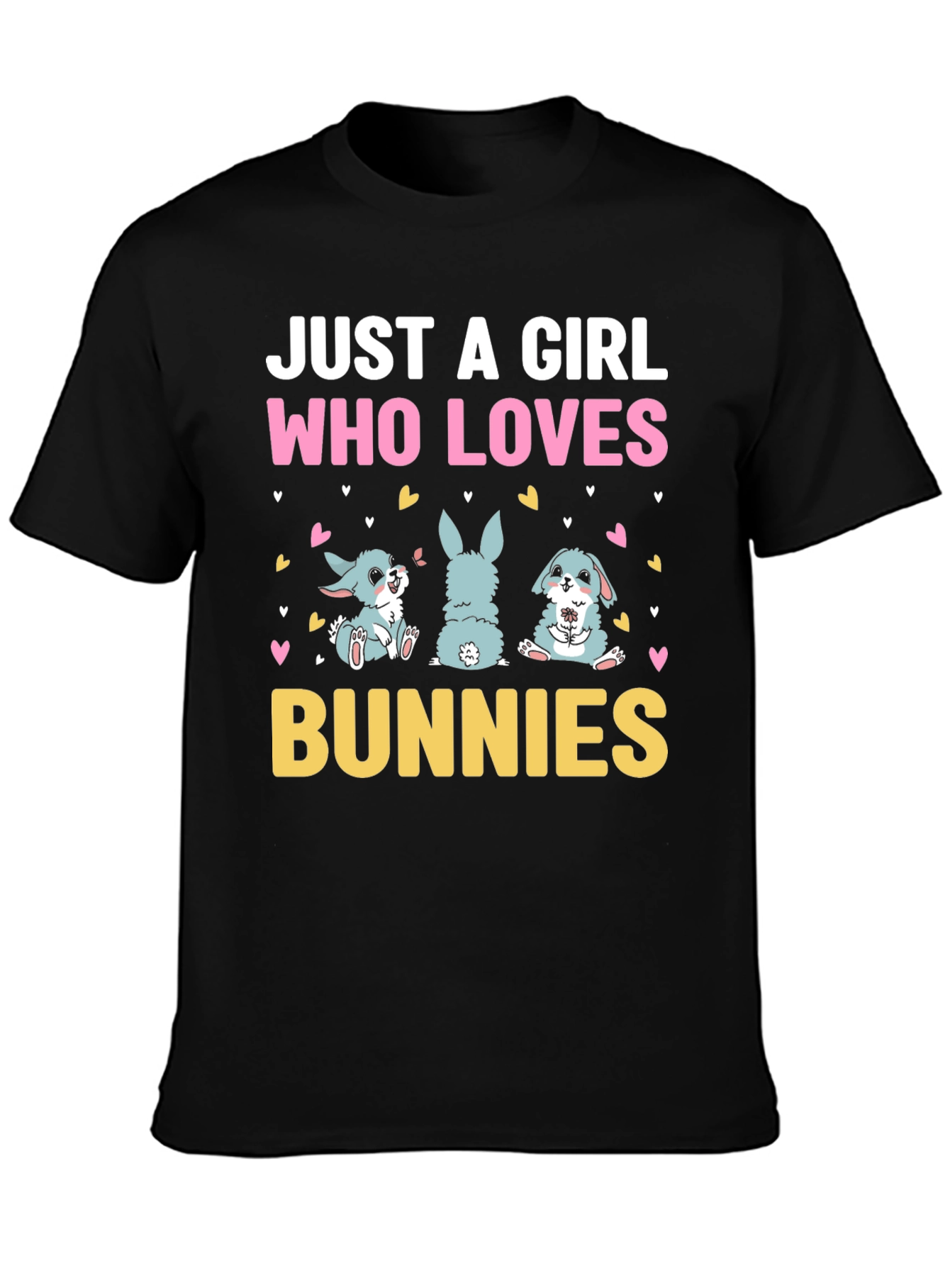 Just a Girl Who Loves Bunnies T-Shirt
