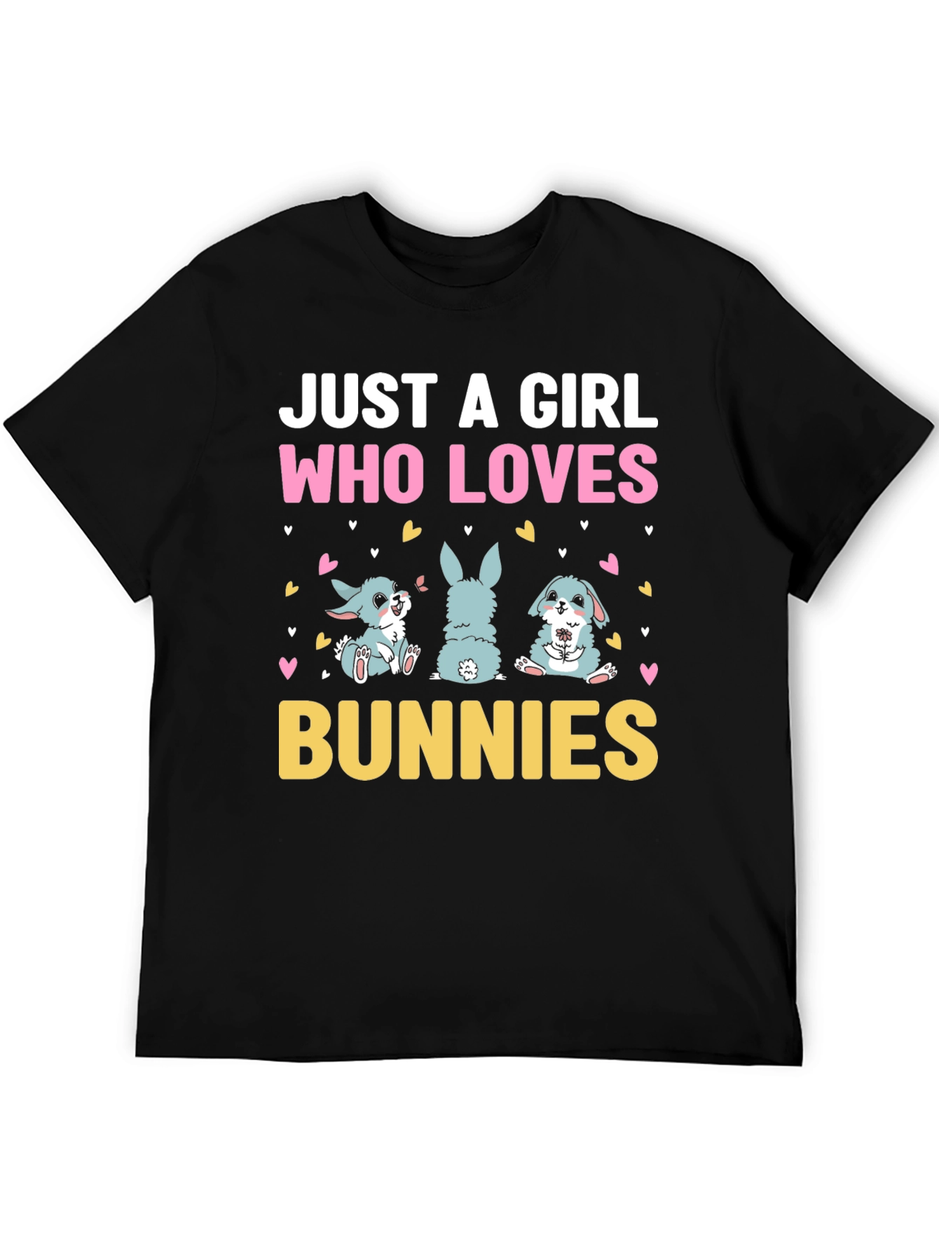 Just a Girl Who Loves Bunnies T-Shirt