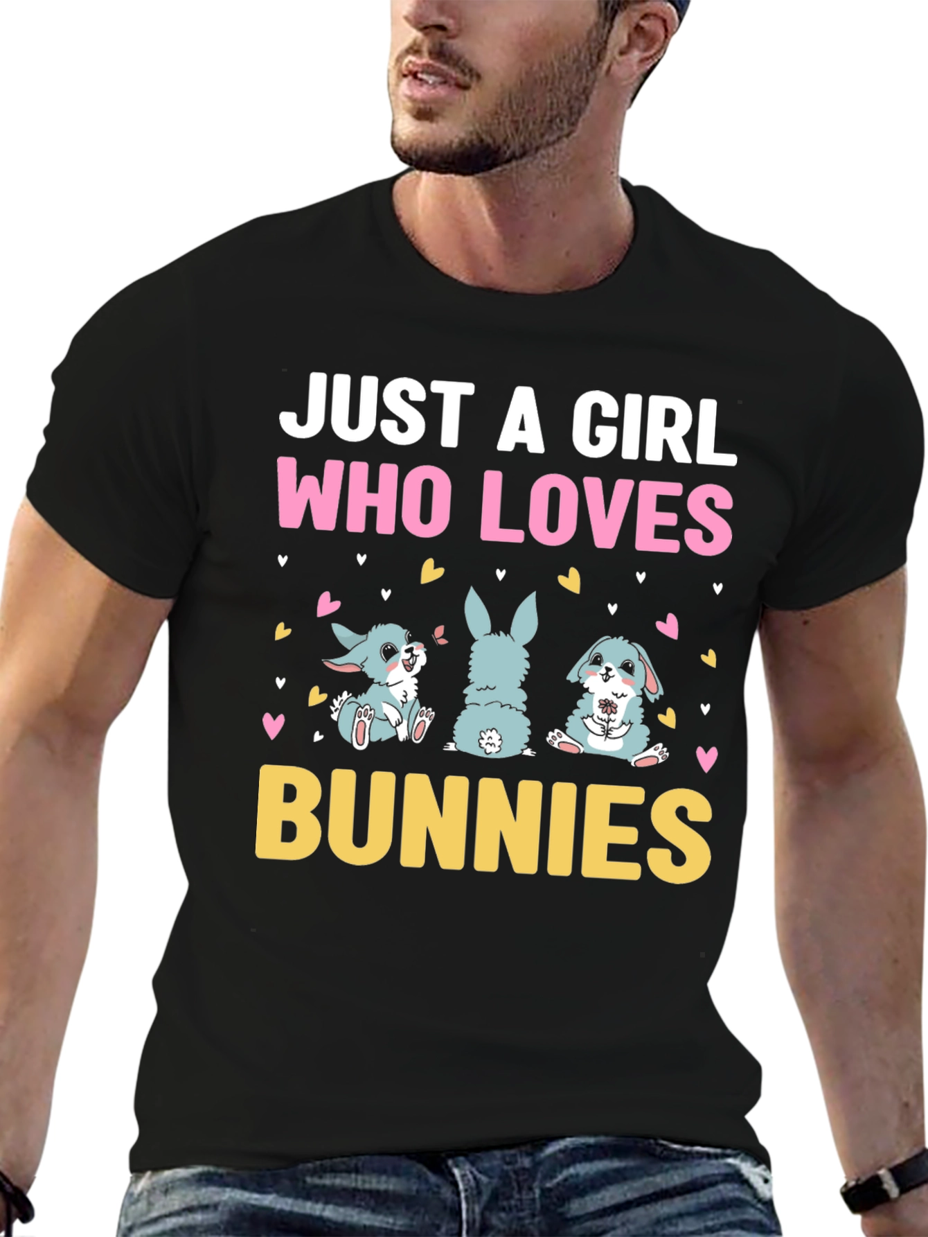Just a Girl Who Loves Bunnies T-Shirt