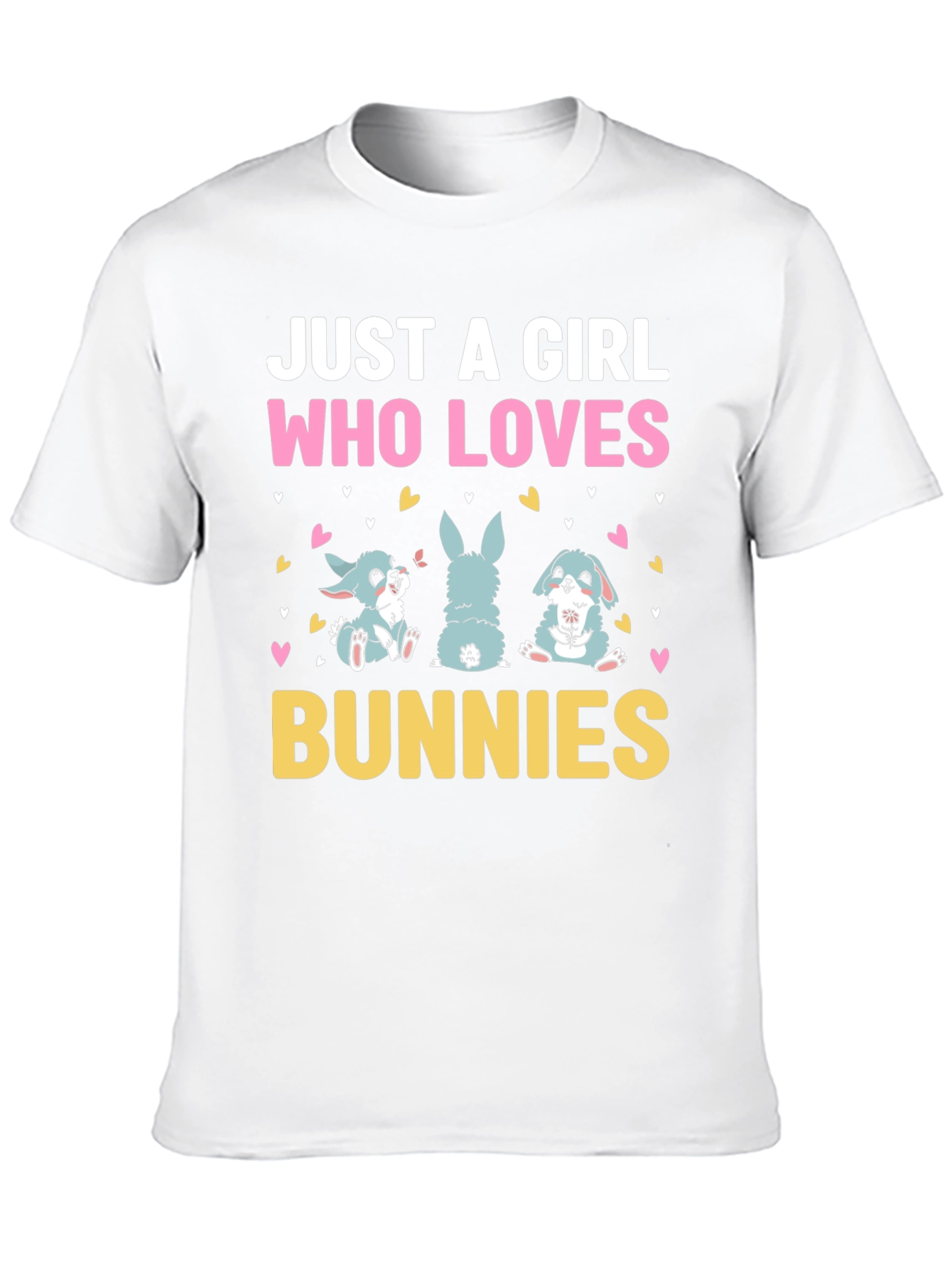 Just a Girl Who Loves Bunnies T-Shirt