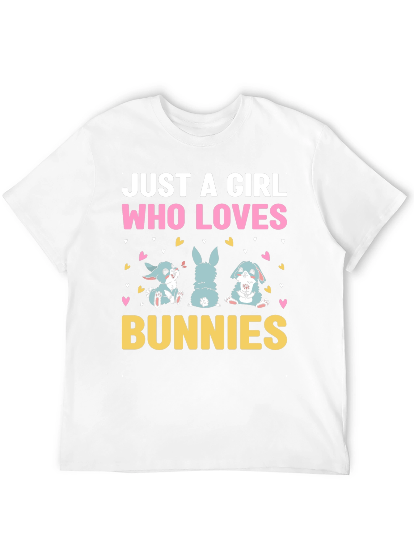 Just a Girl Who Loves Bunnies T-Shirt