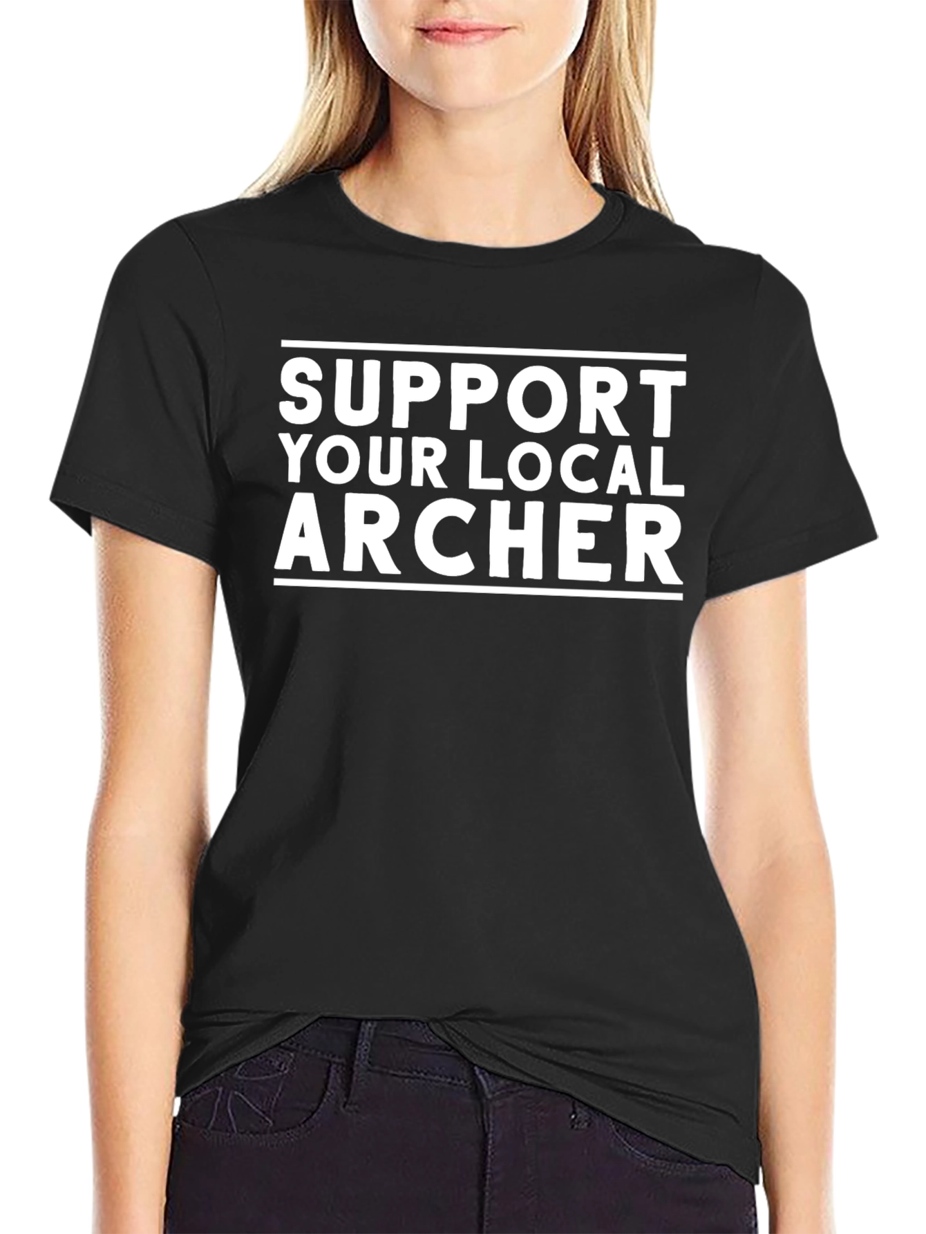 Support Your Local Archer Graphic Tee
