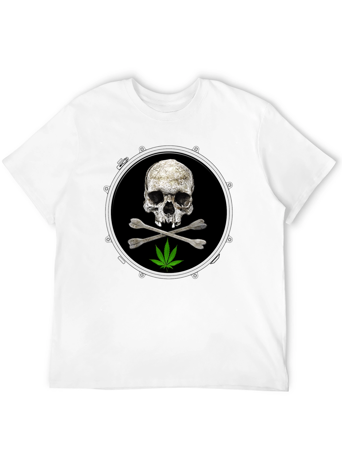 Skull & Crossbones Drum T-Shirt