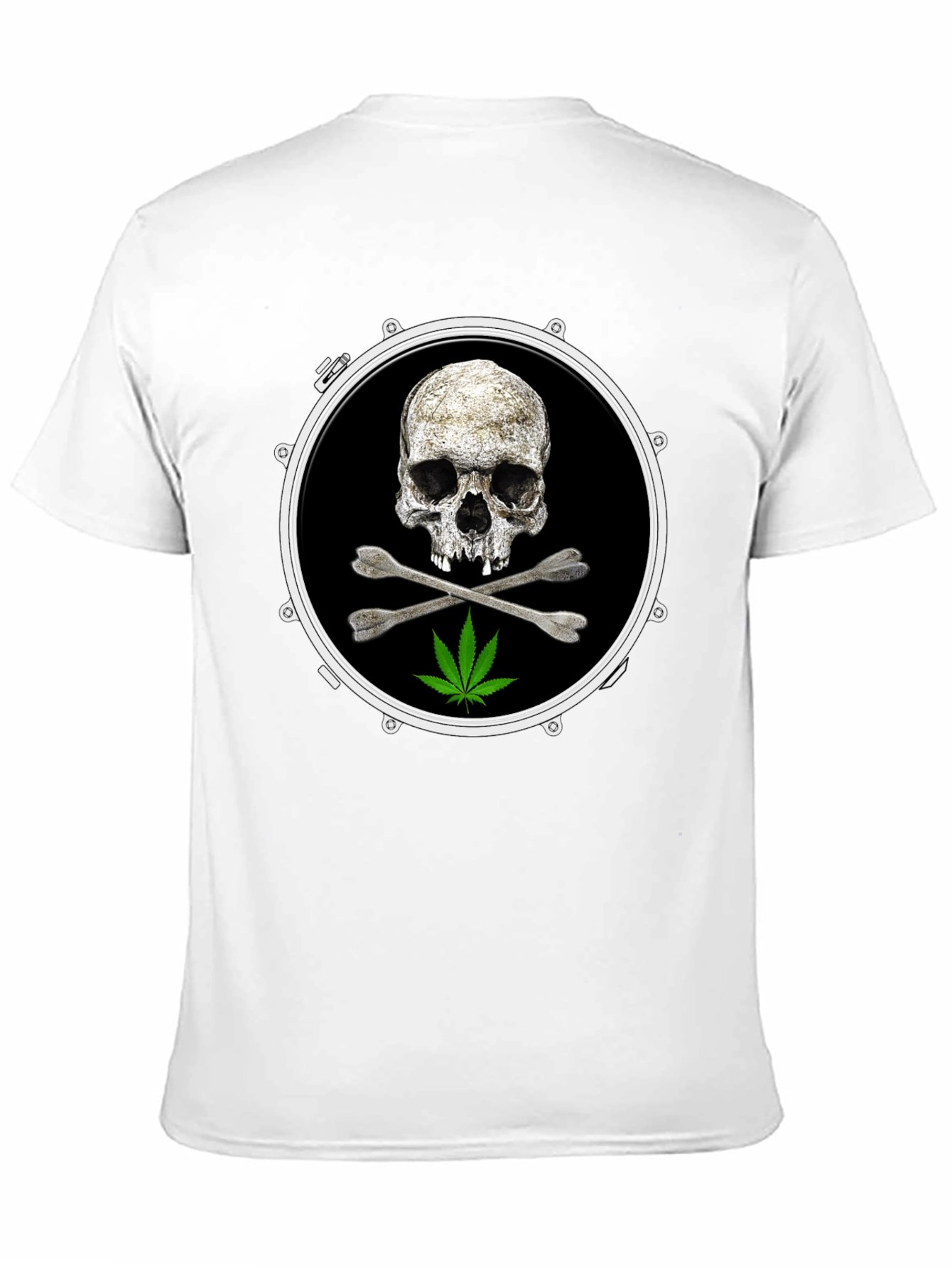 Skull & Crossbones Drum T-Shirt