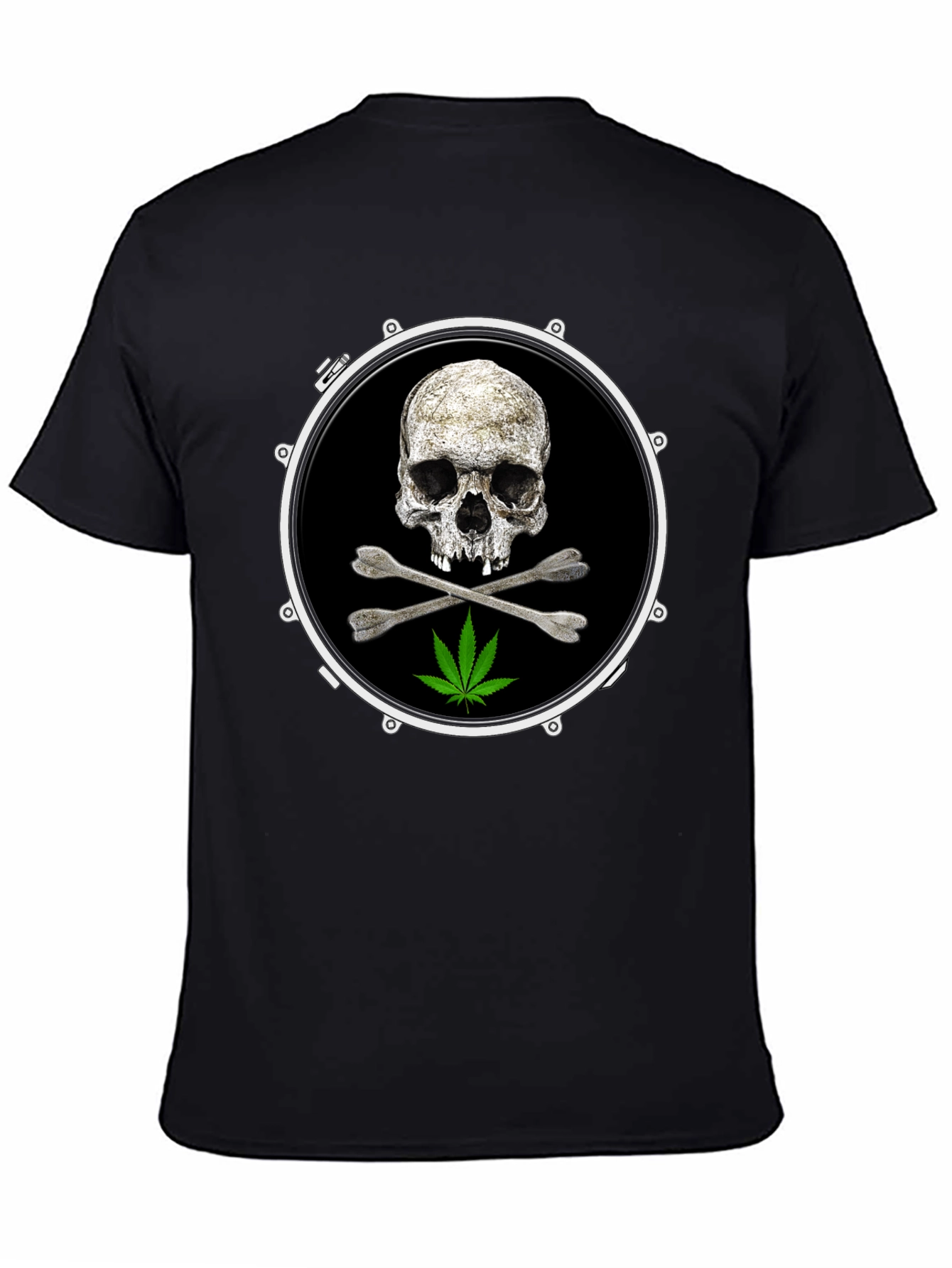 Skull & Crossbones Drum T-Shirt