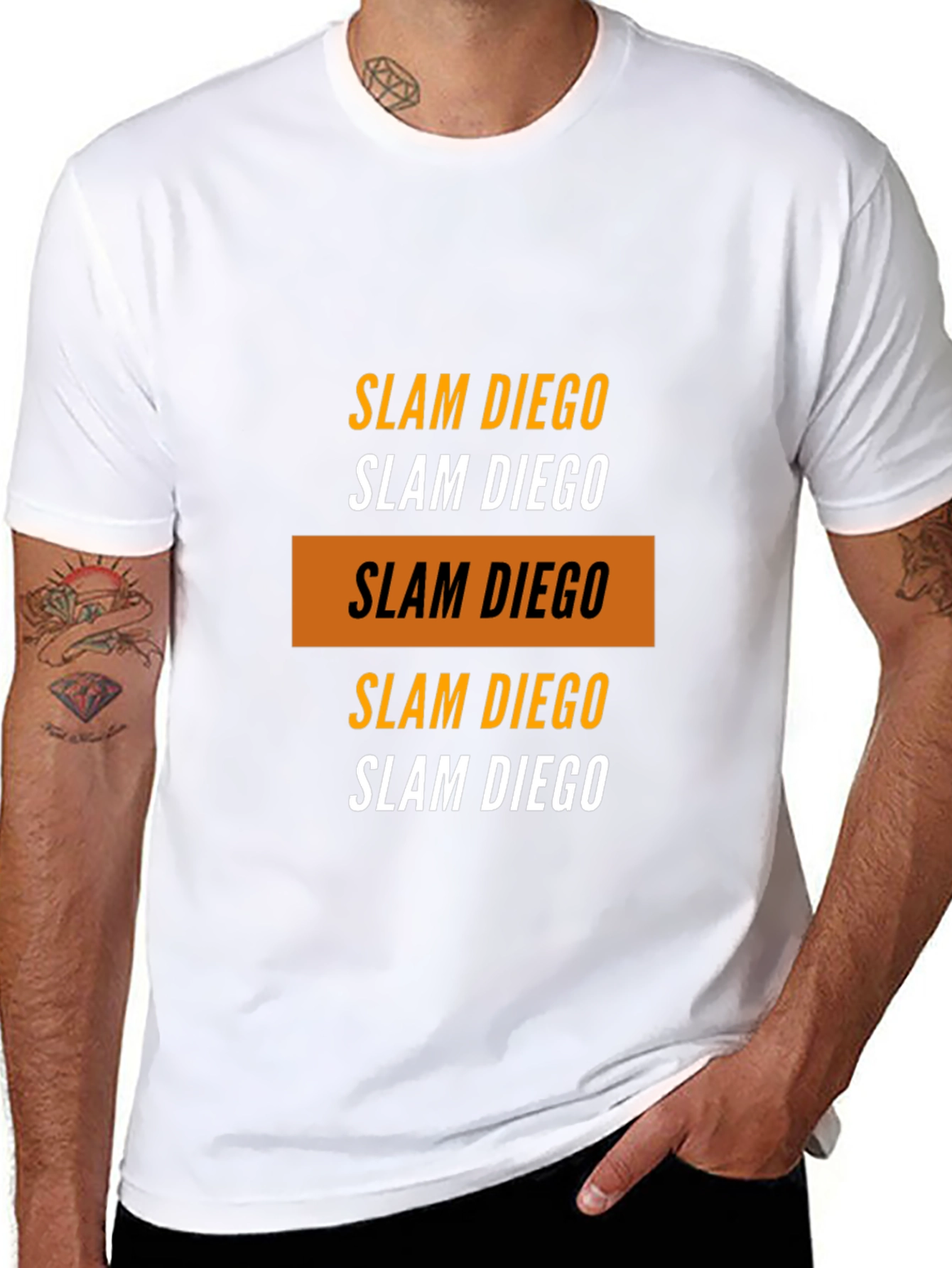 Slam Diego Graphic Tee - Baseball Fan Apparel