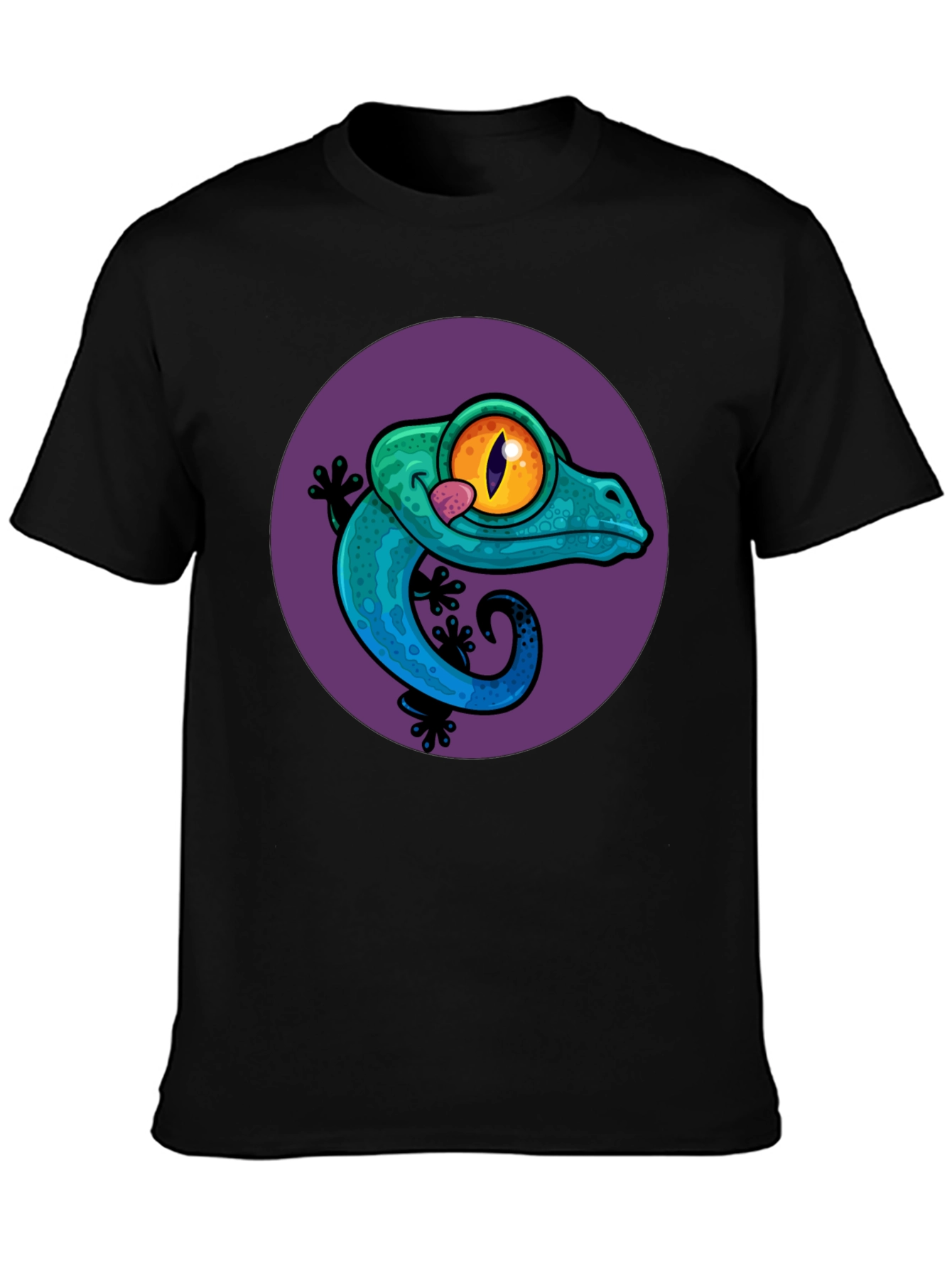 Gecko Graphic Tee - Cool Lizard Design T-Shirt