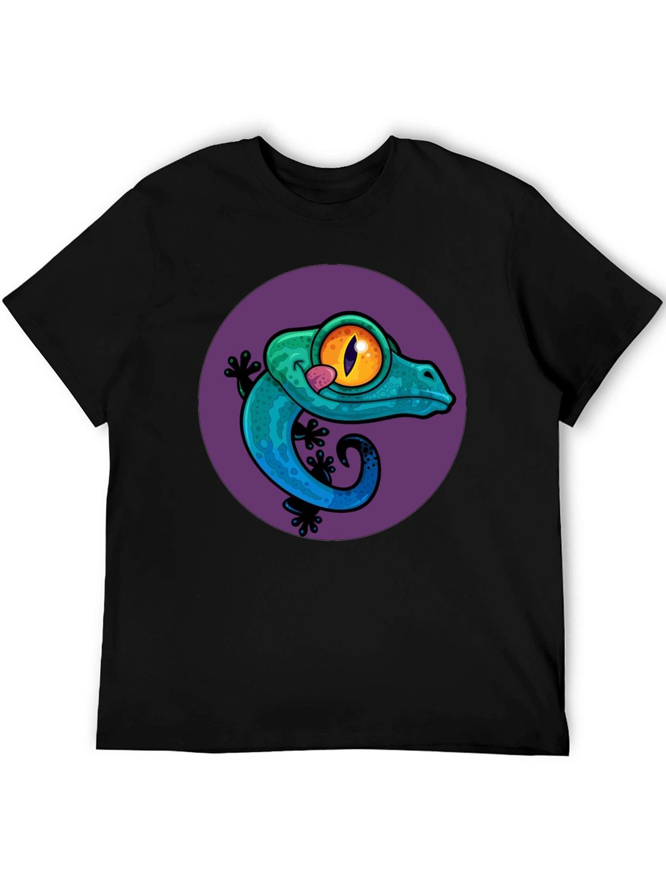 Gecko Graphic Tee - Cool Lizard Design T-Shirt