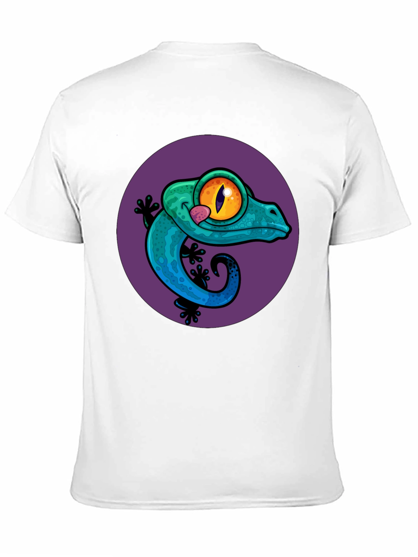 Gecko Graphic Tee - Cool Lizard Design T-Shirt