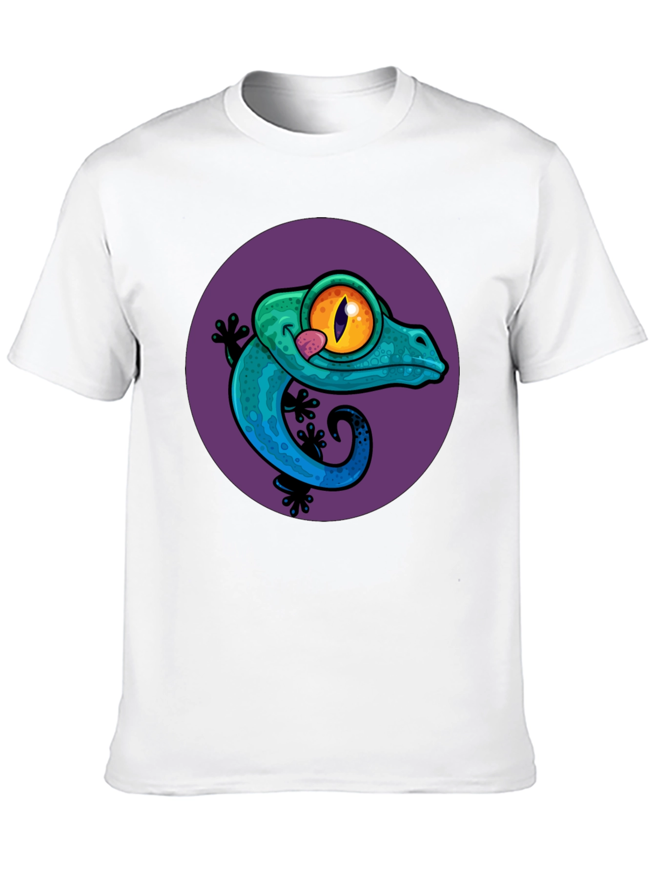 Gecko Graphic Tee - Cool Lizard Design T-Shirt