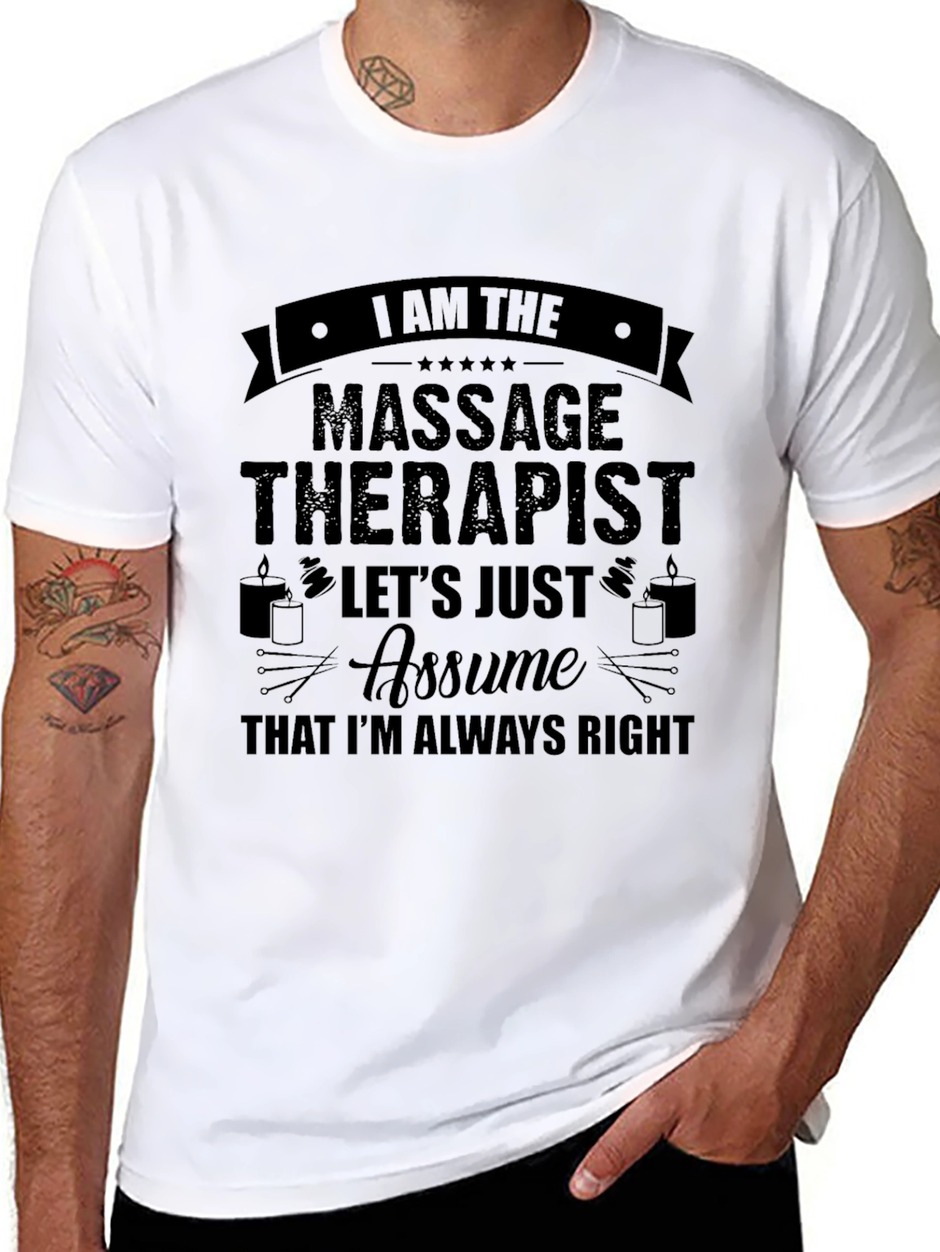 Massage Therapist Novelty T-Shirt