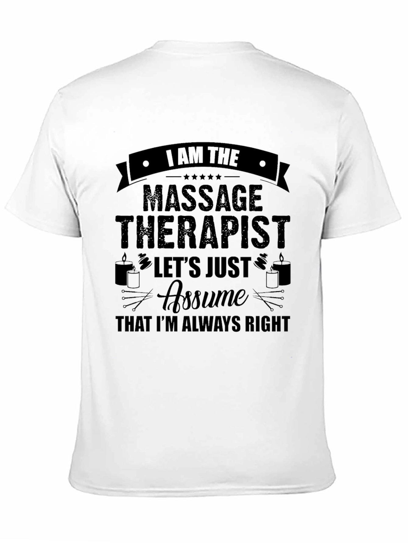 Massage Therapist Novelty T-Shirt
