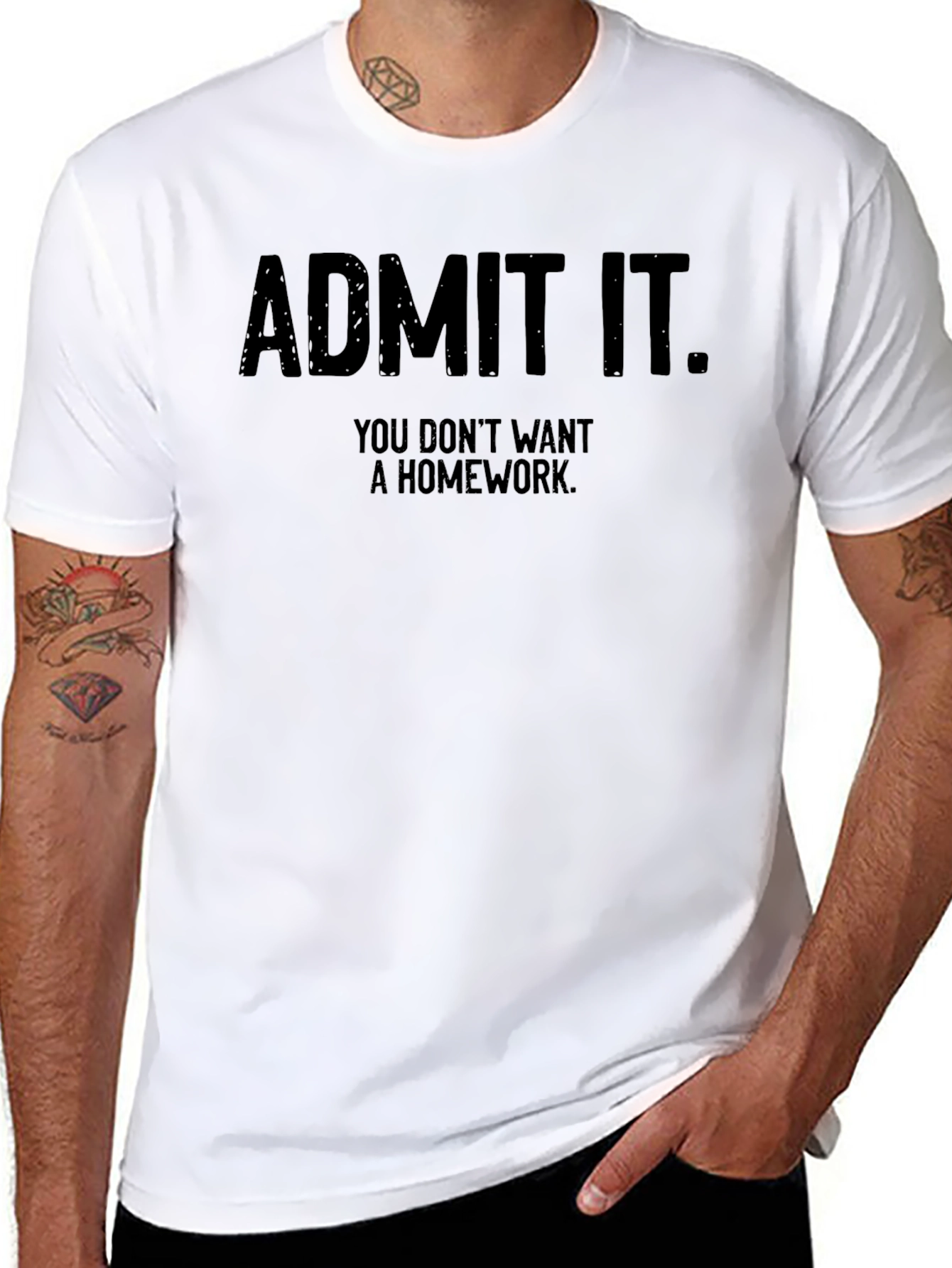 Admit It Homework T-Shirt