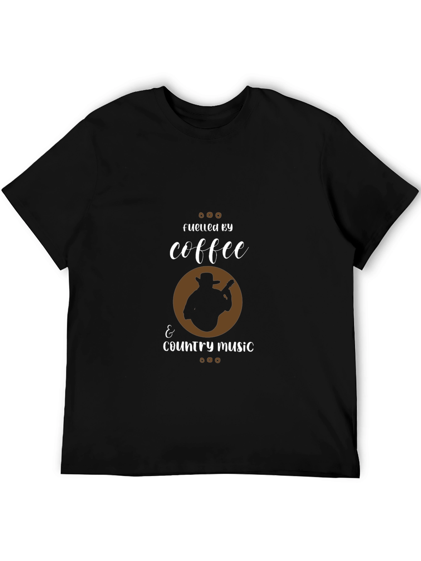 Fueled by Coffee & Country Music Graphic Tee