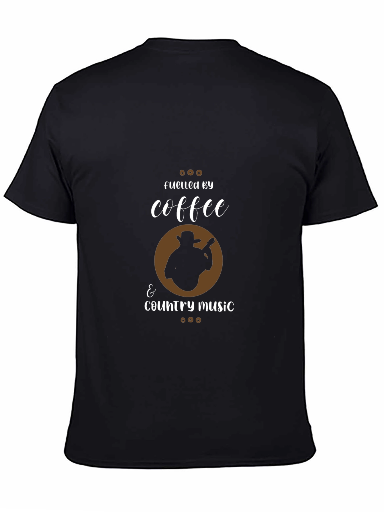 Fueled by Coffee & Country Music Graphic Tee