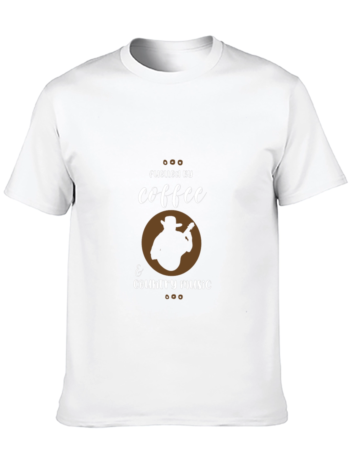 Fueled by Coffee & Country Music Graphic Tee