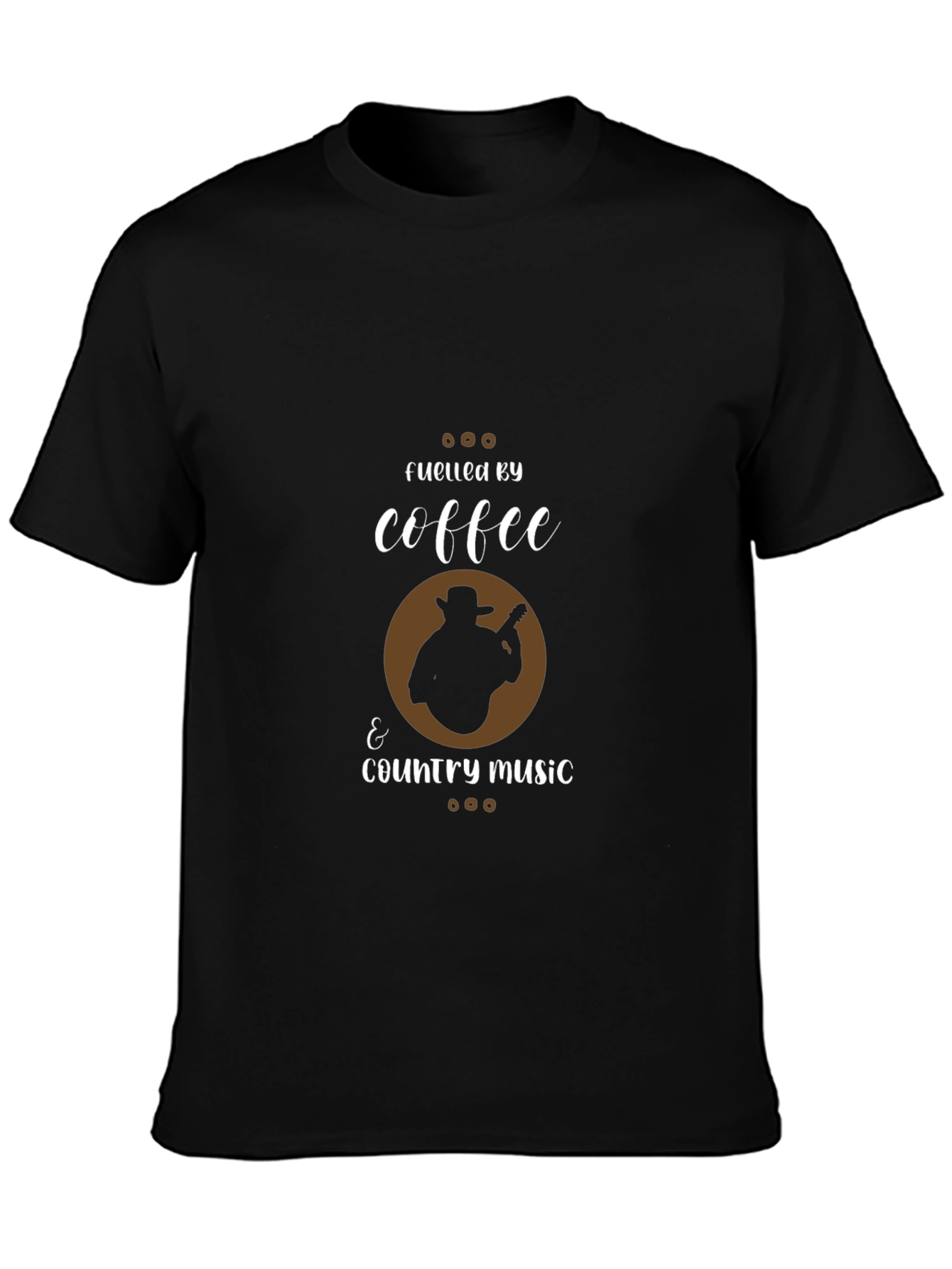 Fueled by Coffee & Country Music Graphic Tee