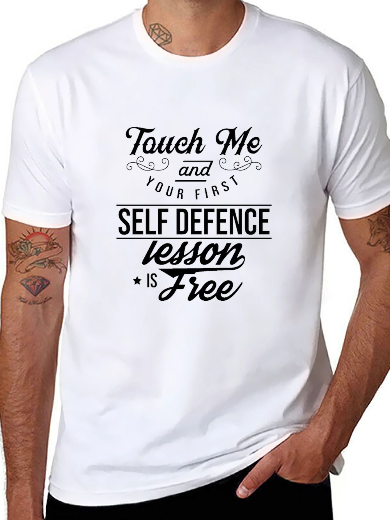 Touch Me Funny Self Defence T-Shirt