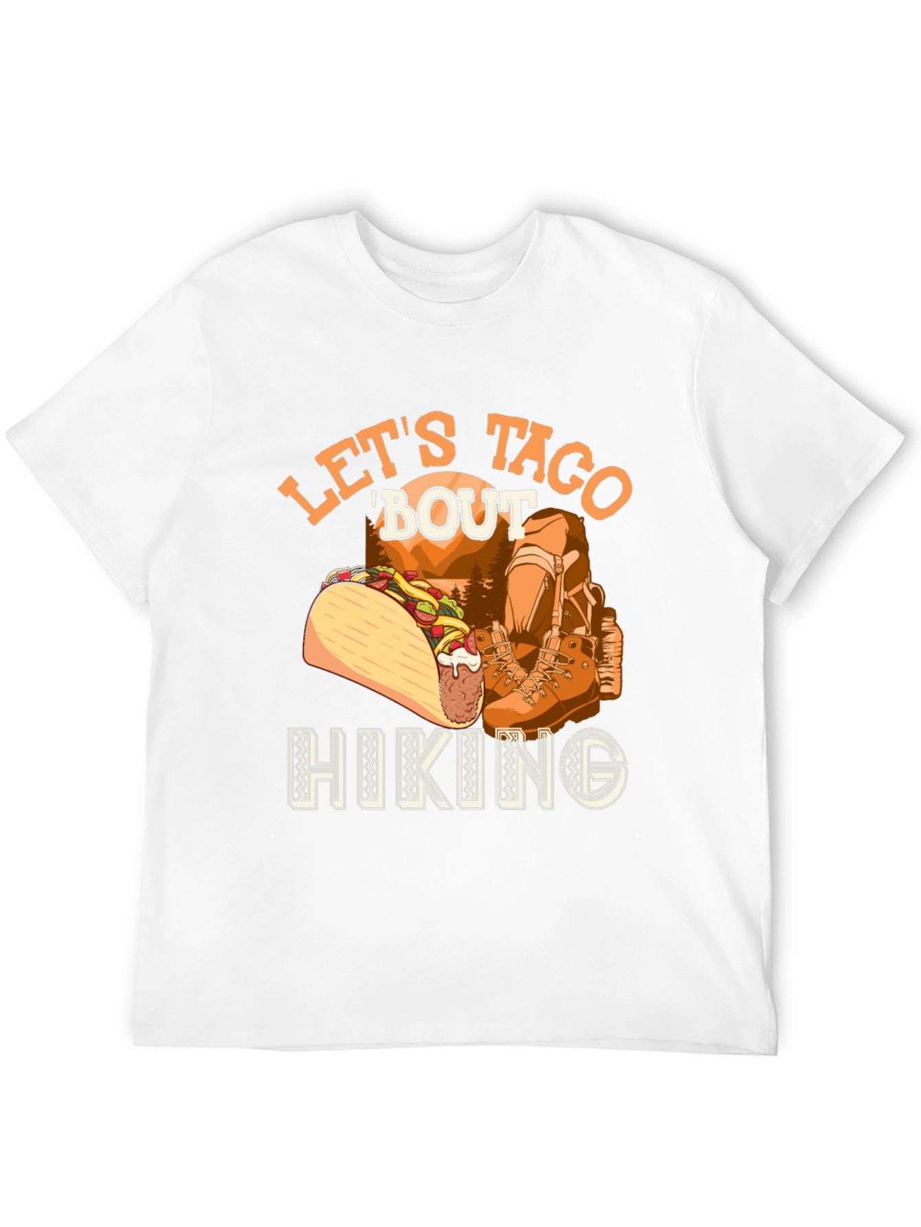 Lets Taco Bout Hiking T-Shirt