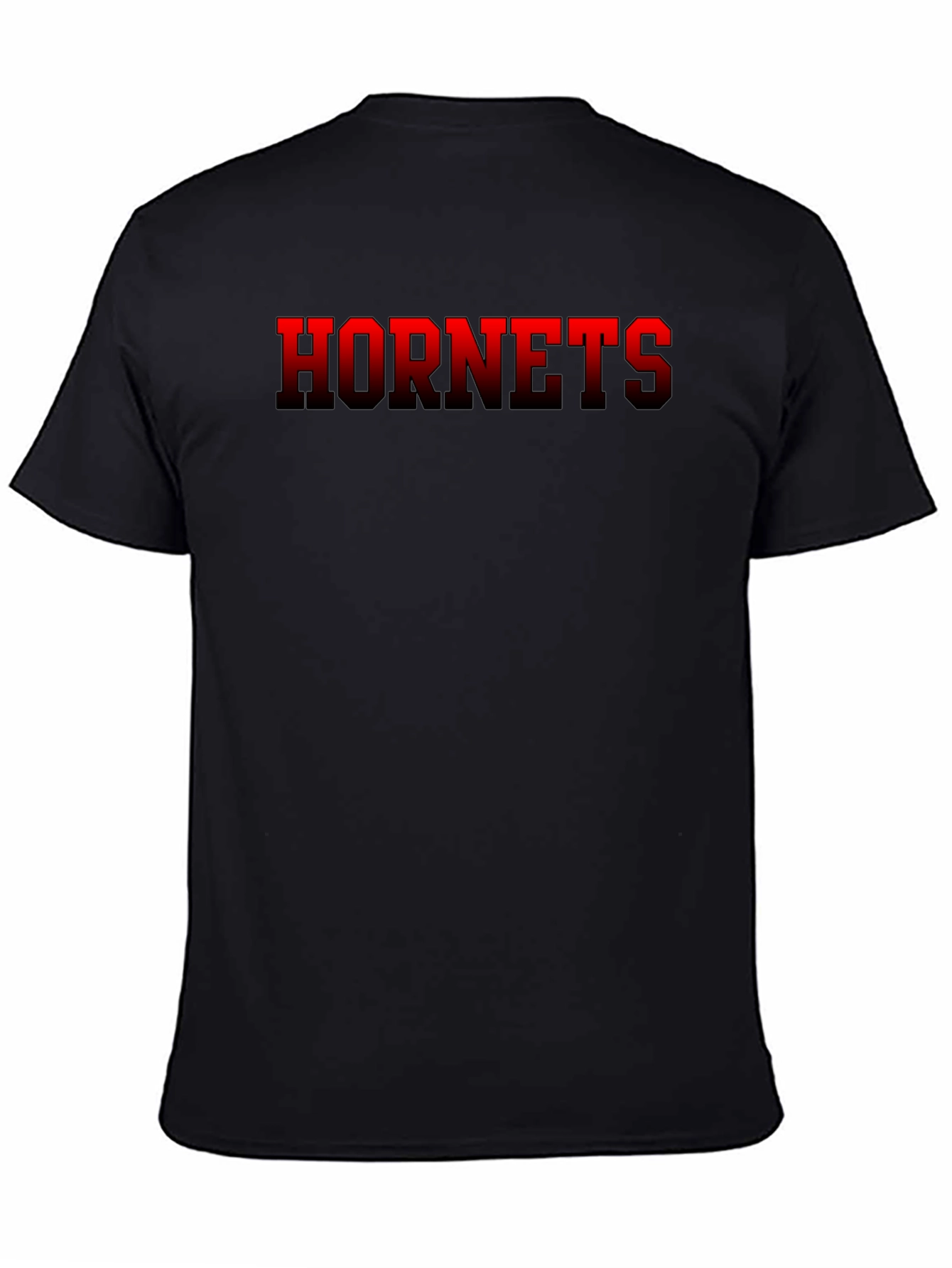Hornets Graphic Tee - Black Cotton Blend