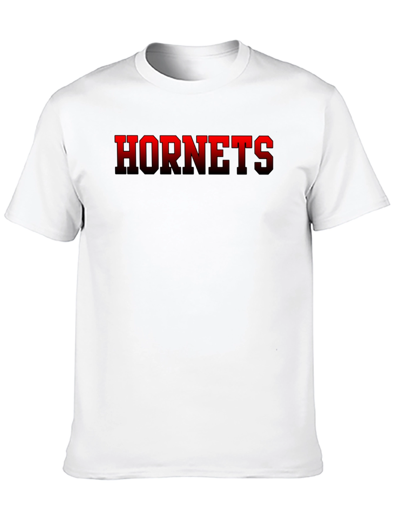 Hornets Graphic Tee - Black Cotton Blend
