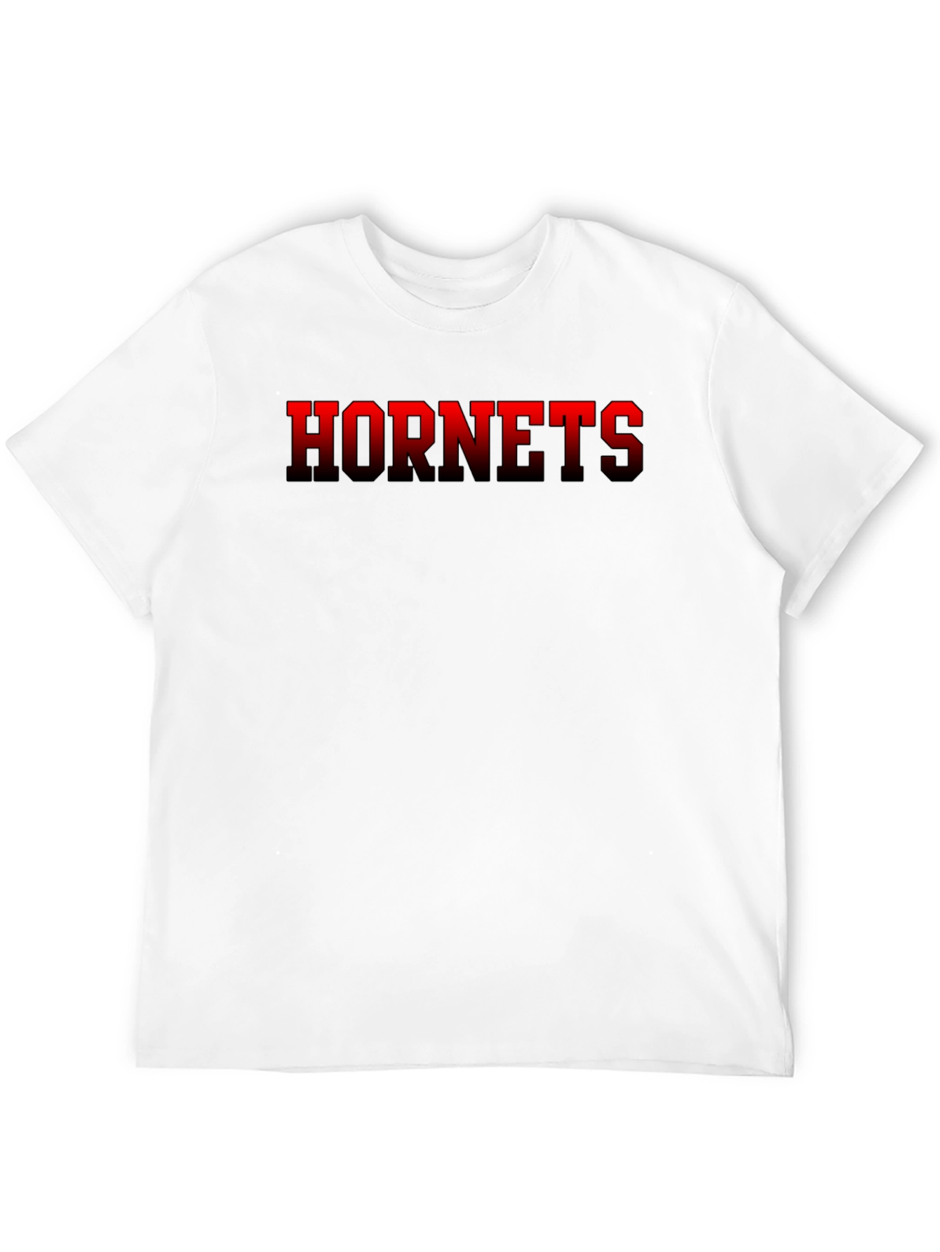 Hornets Graphic Tee - Black Cotton Blend