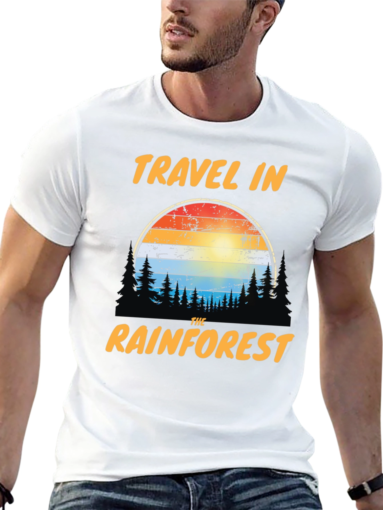 Travel In The Rainforest T-Shirt - Adventure Apparel