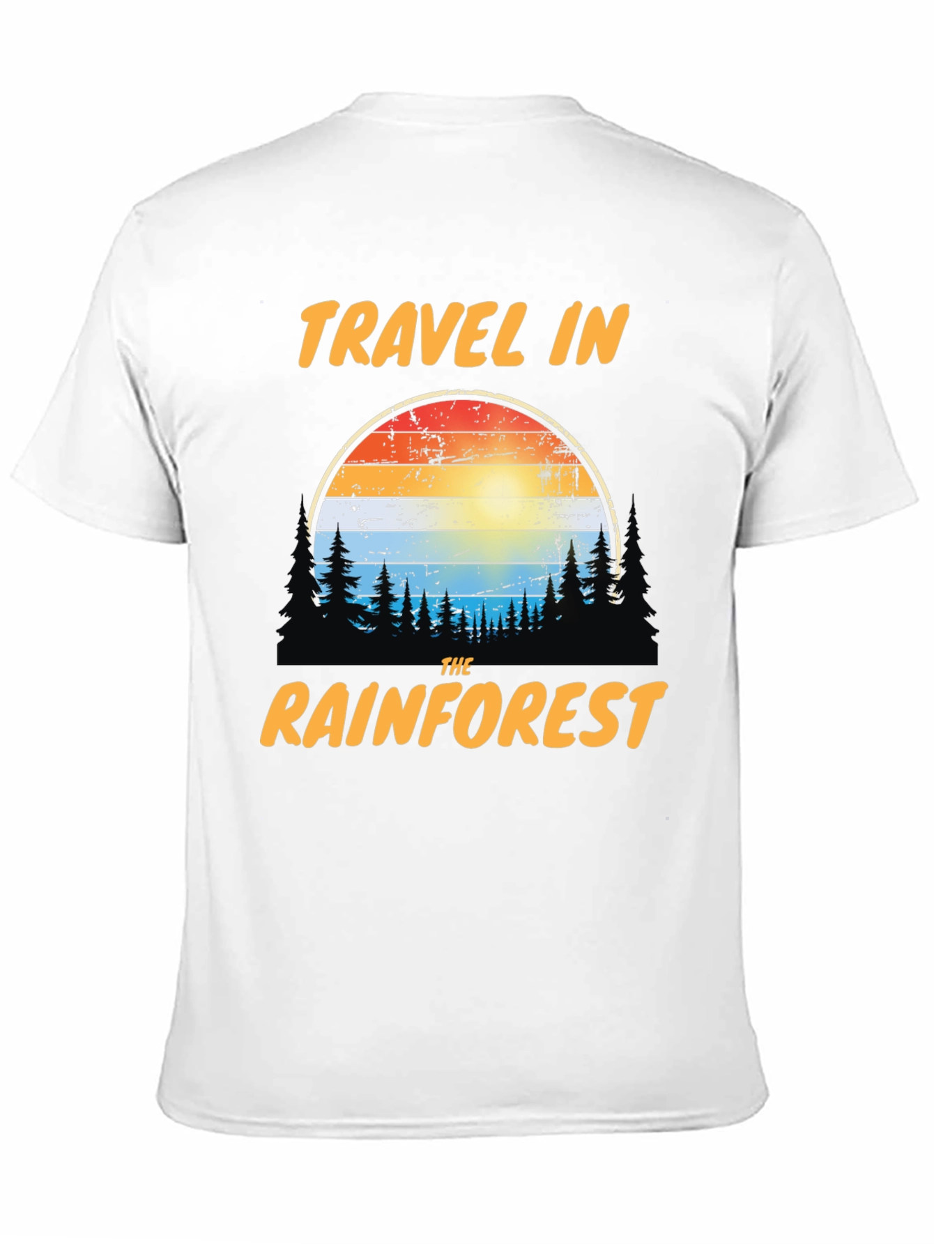 Travel In The Rainforest T-Shirt - Adventure Apparel