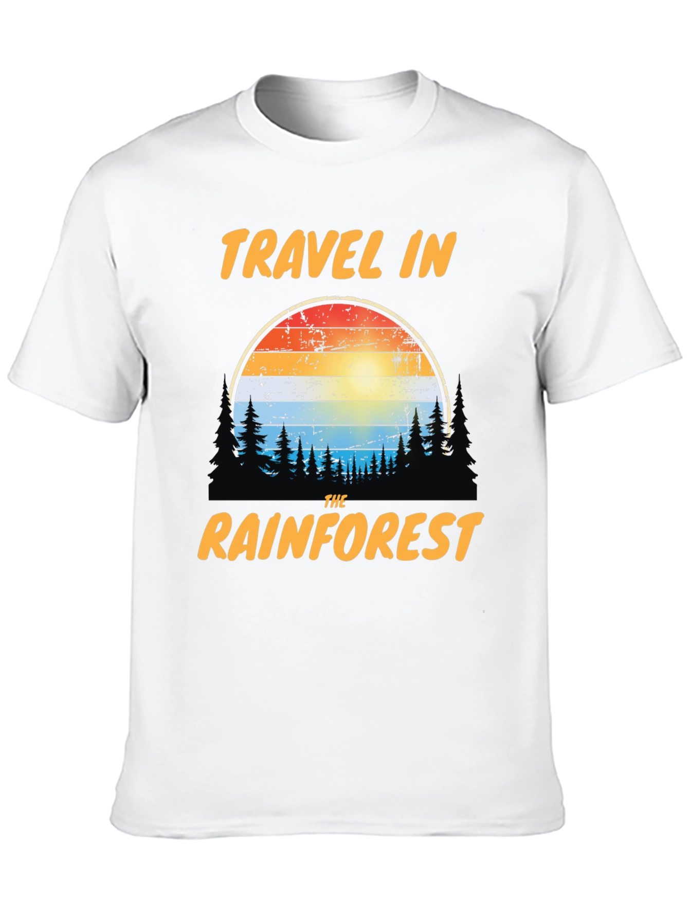 Travel In The Rainforest T-Shirt - Adventure Apparel