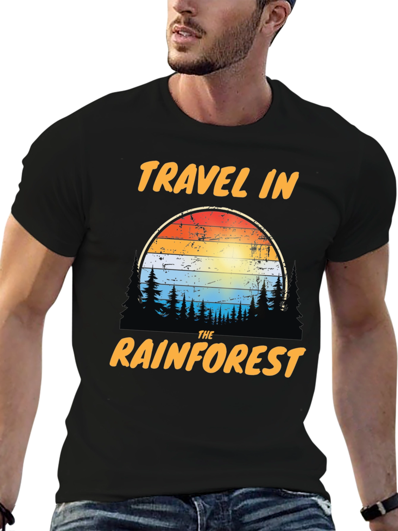 Travel In The Rainforest T-Shirt - Adventure Apparel