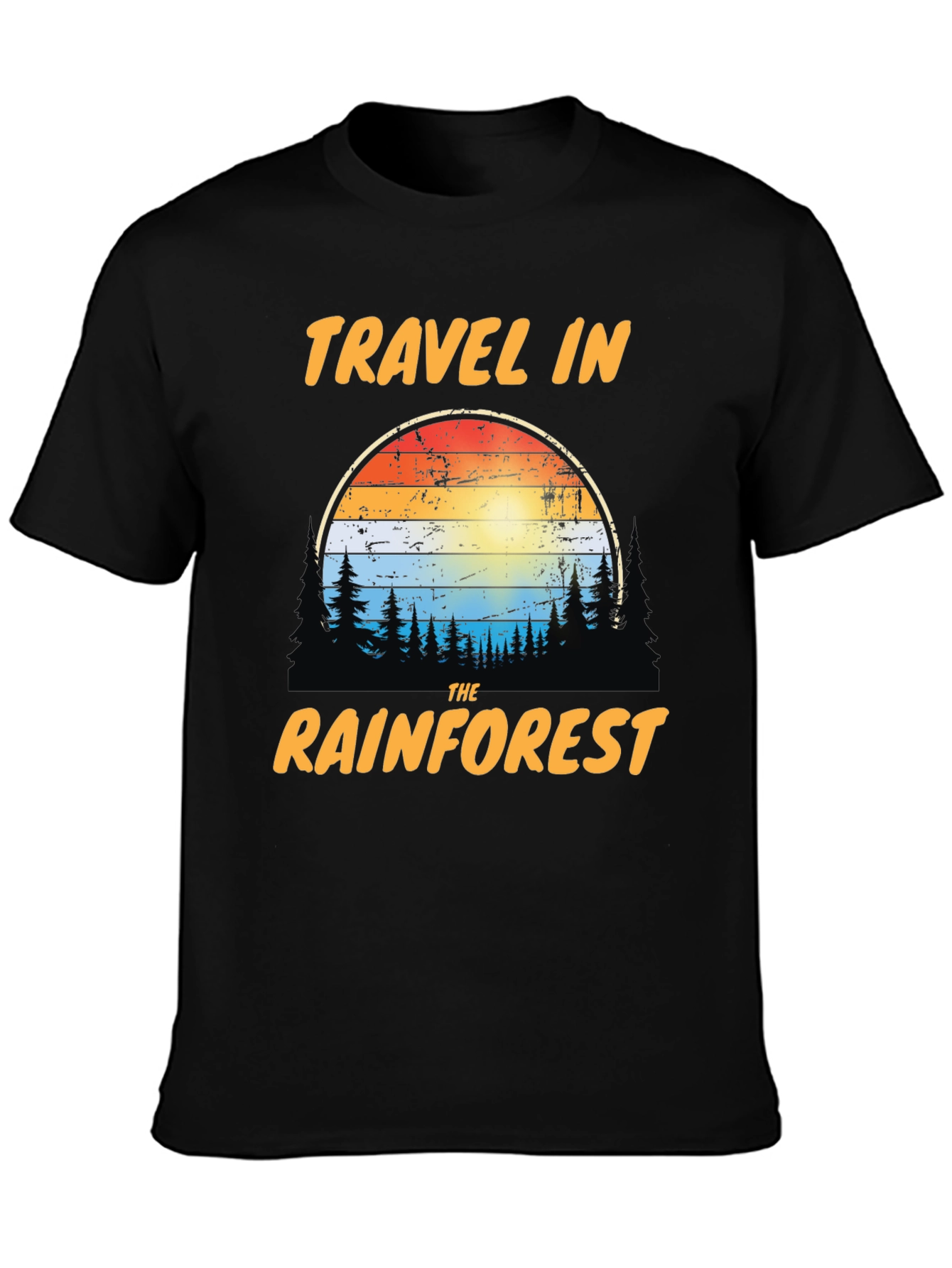 Travel In The Rainforest T-Shirt - Adventure Apparel