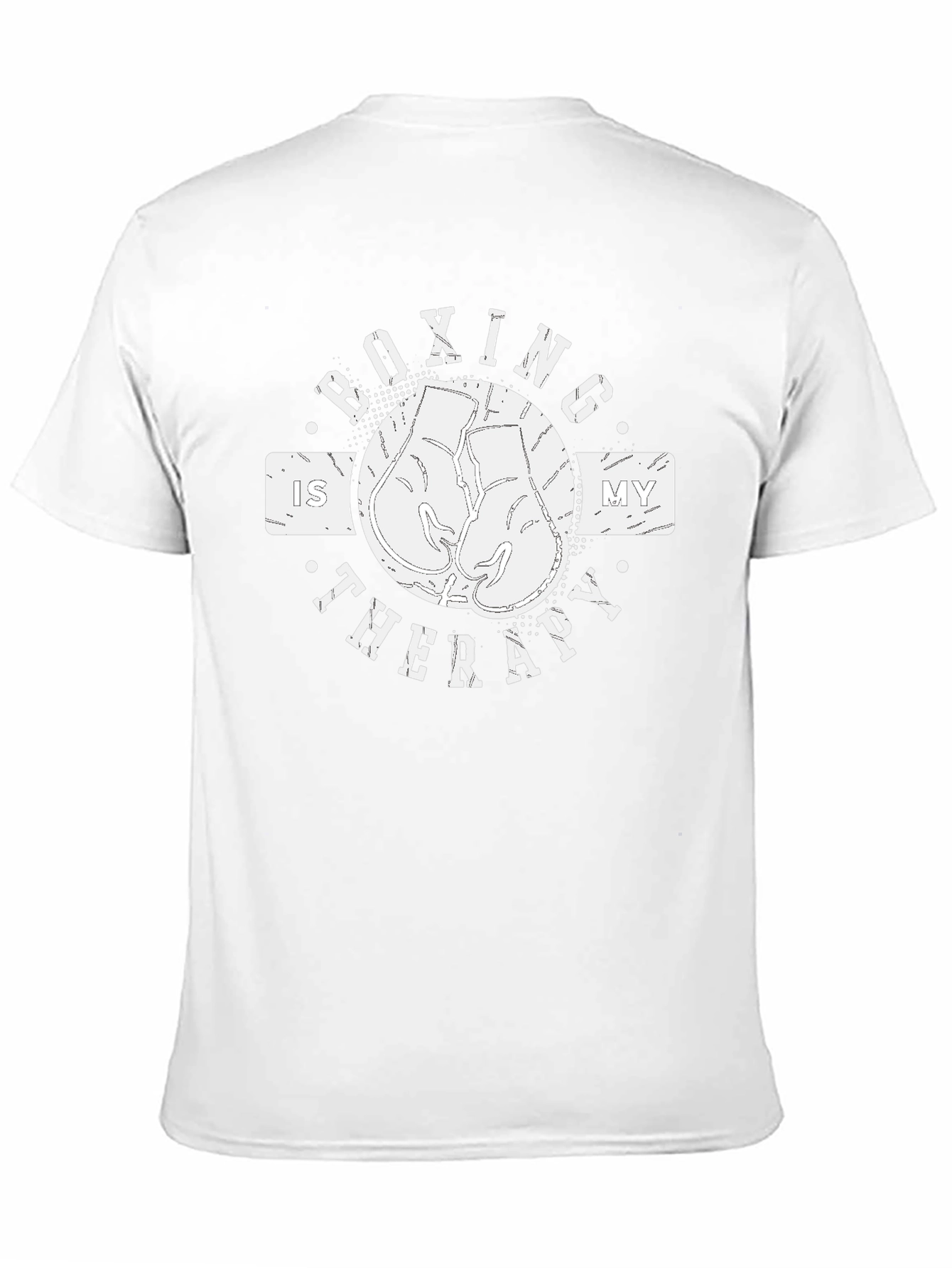 Boxing is My Therapy Graphic T-Shirt