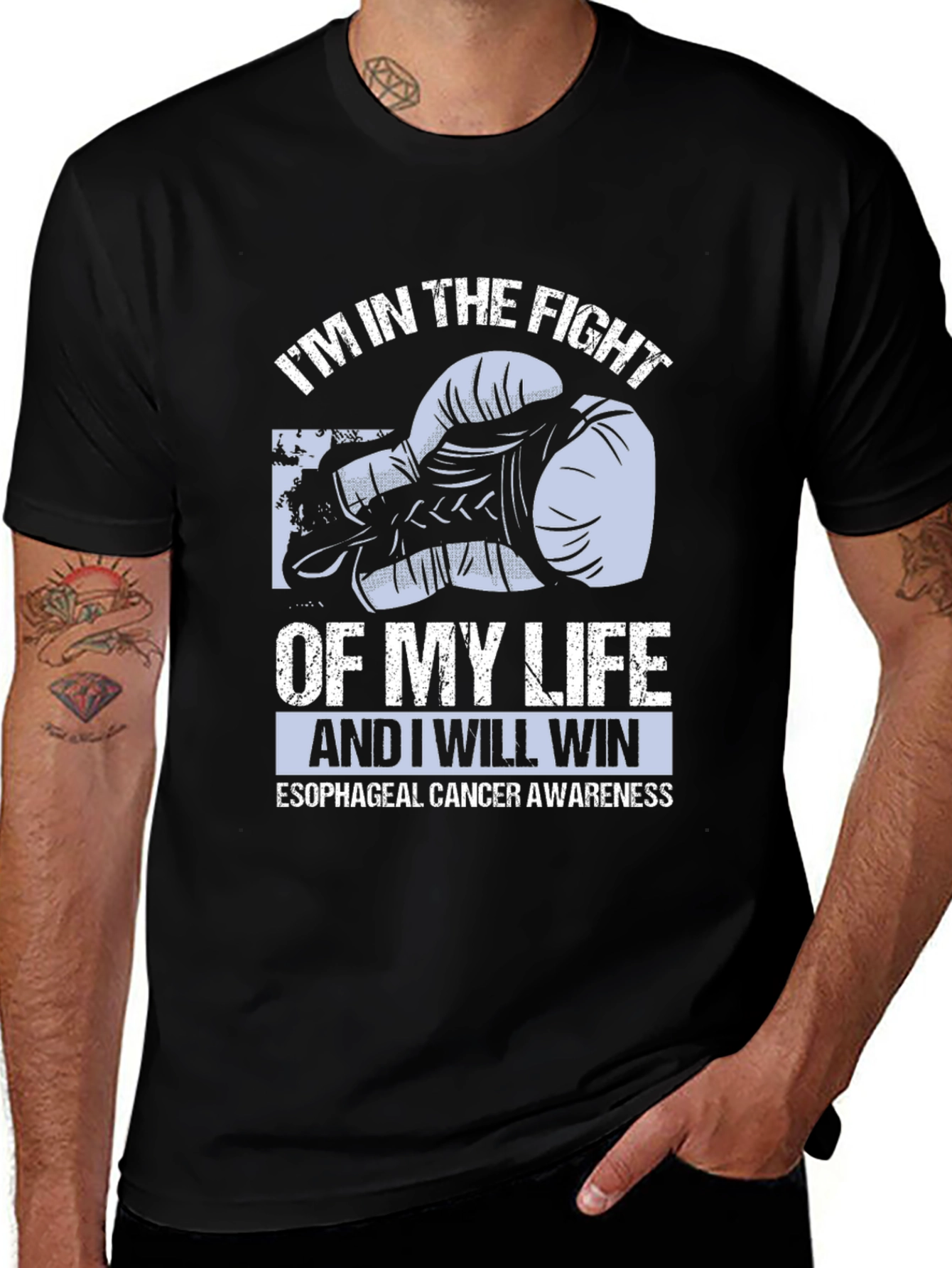 Esophageal Cancer Awareness Fight T-Shirt